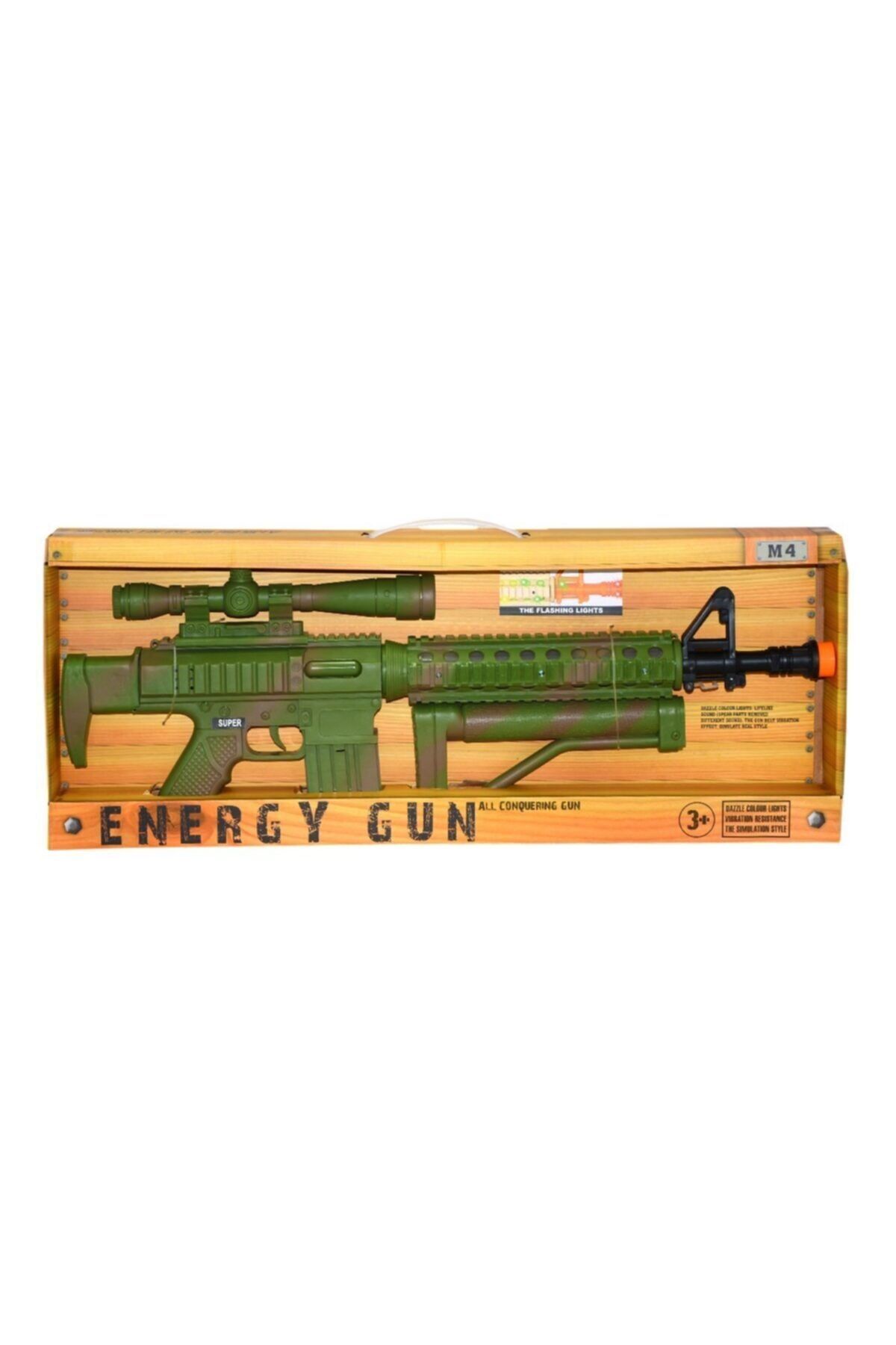 CanEm Oyuncak M2223 Canem, Pilli Sesli Energy Gun