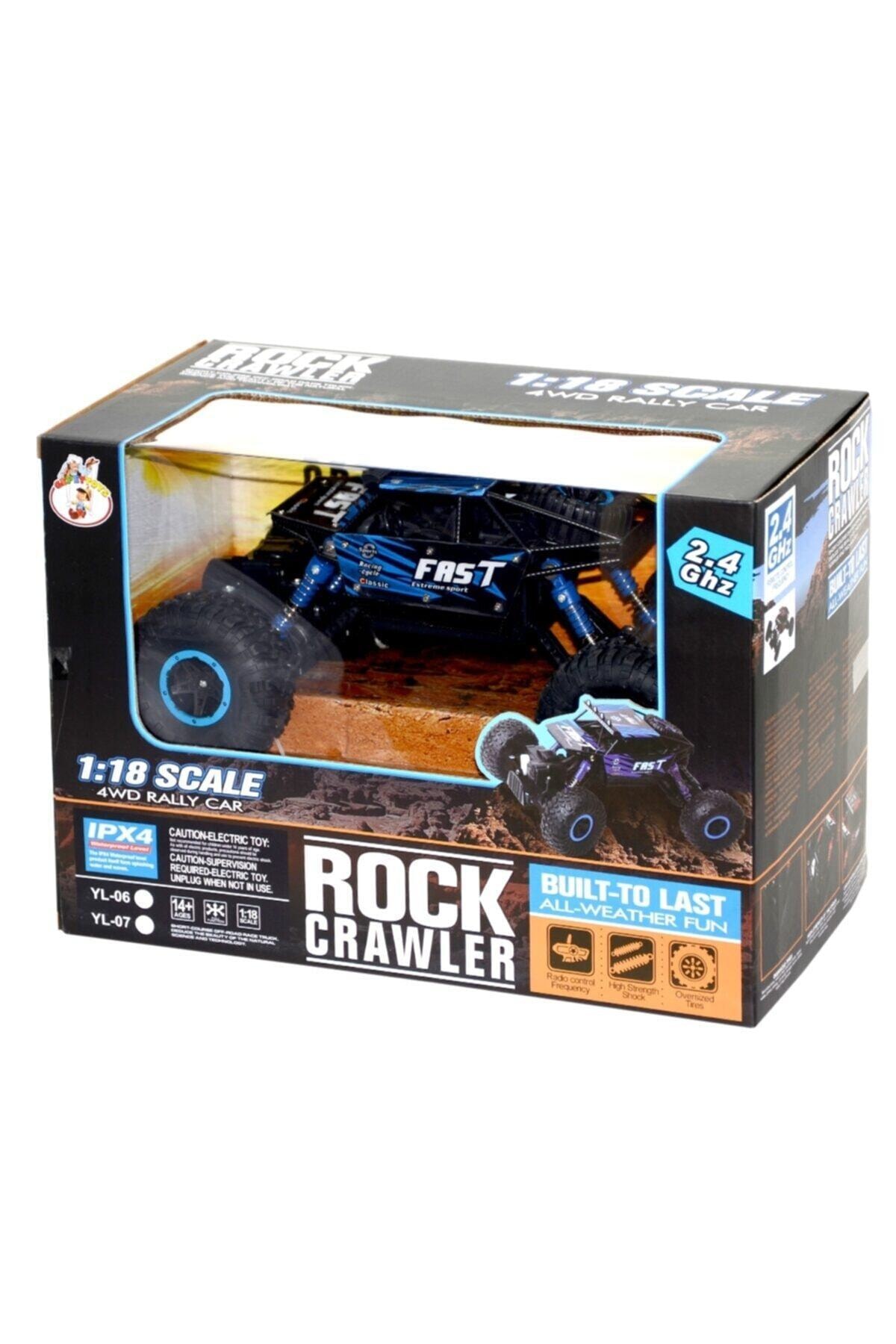 Gepettoys R/c 1:18 Rock Crawler 4x4 Wd Uzaktan Kumandalı Araba Buggy Jeep