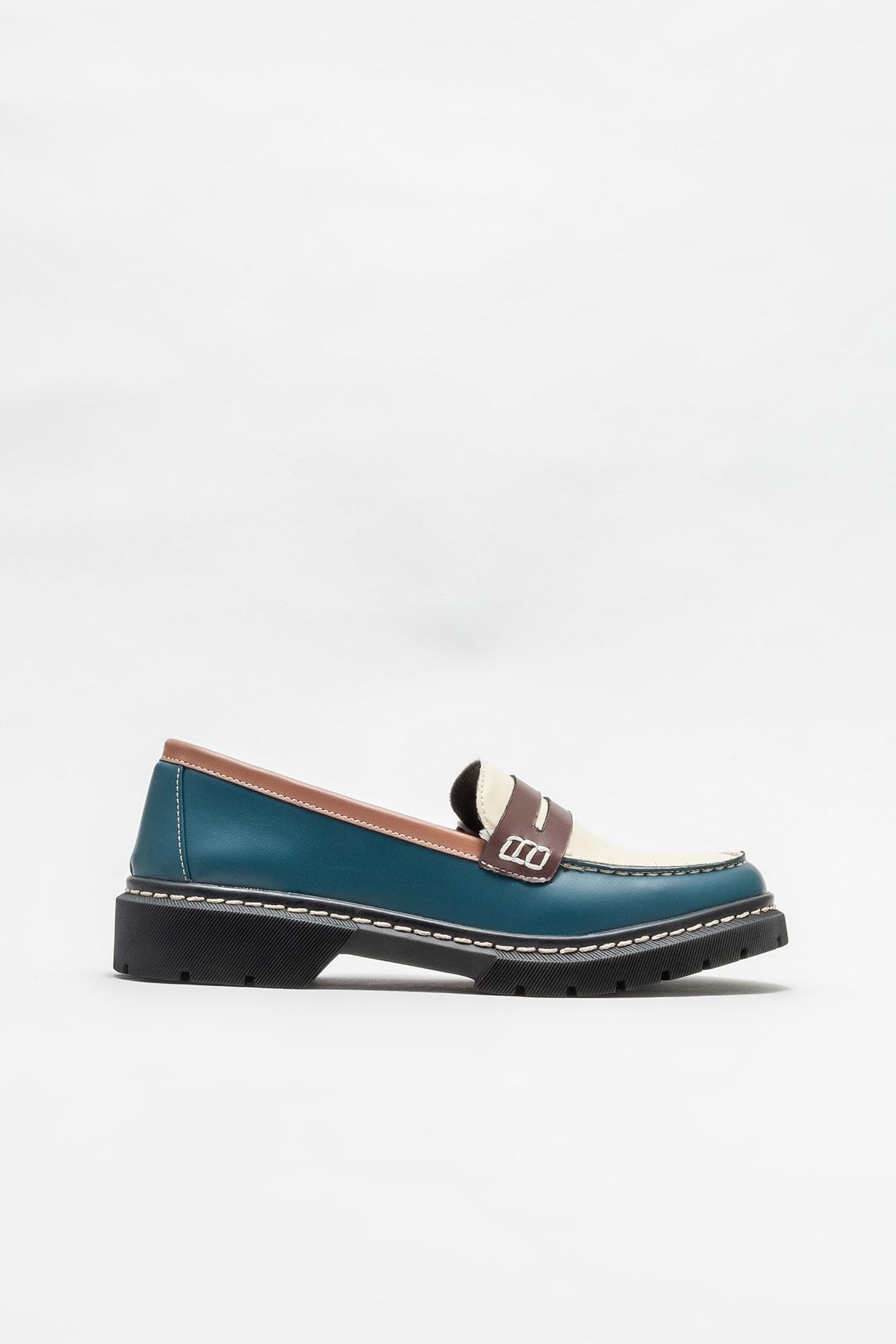Elle Shoes Bej Kadın Loafer