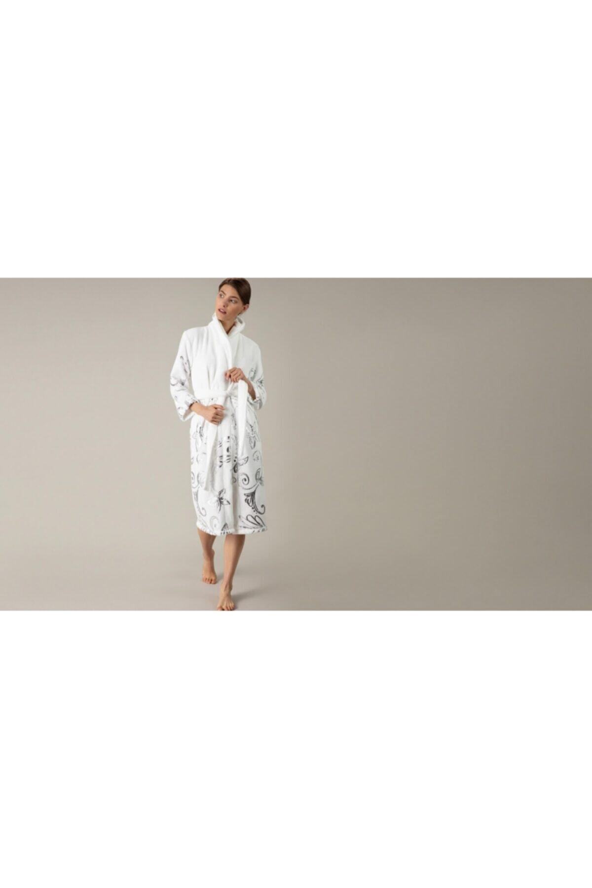 DensHaus Welsoft Yumoş - Sabahlık (KAPÜŞONLU-FERMUARLI)