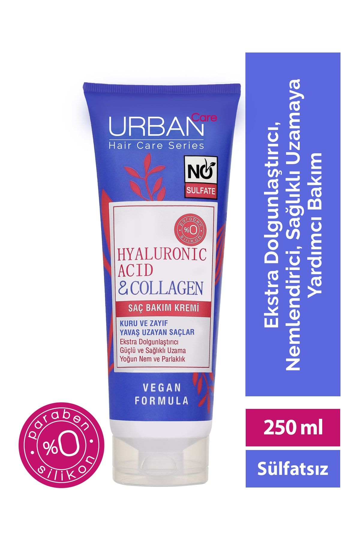 Urban Care Hyaluronic Acid&Collagen Saç Bakım Şampuanı 250 ml