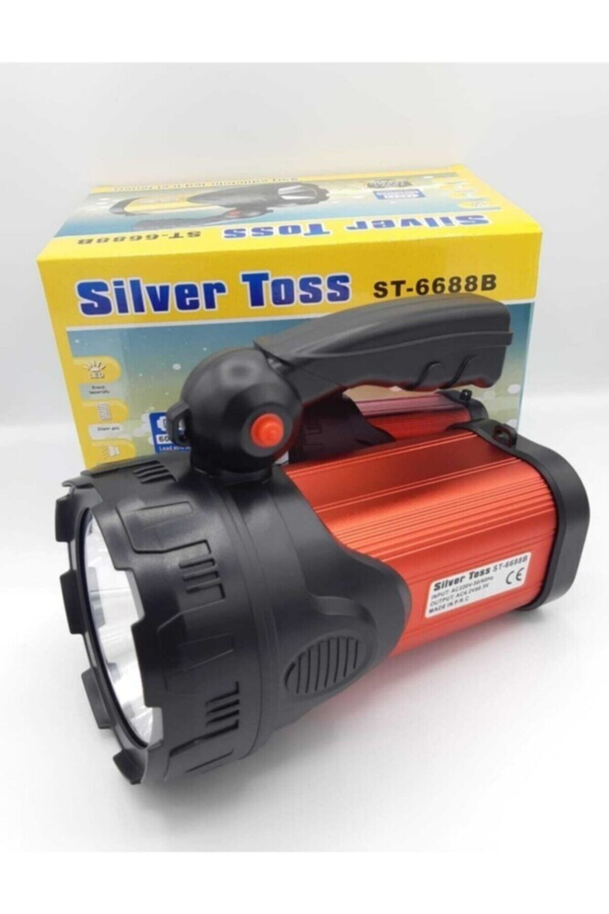 Aden Concept Sılver Toss Kamp Bahçe 28 Smd Led'li Işıldaklı Fener Projektör