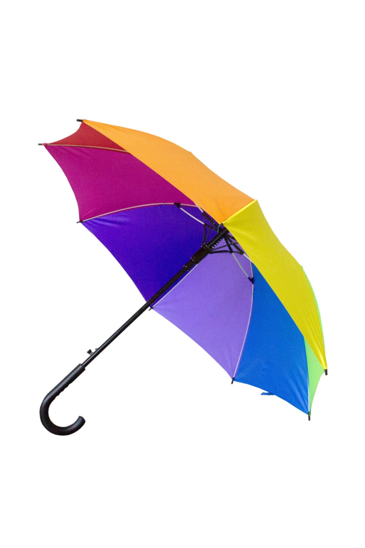 Rain Life Rainlife 8 Telli Otomatik Gökkuşağı Fiber Şemsiye