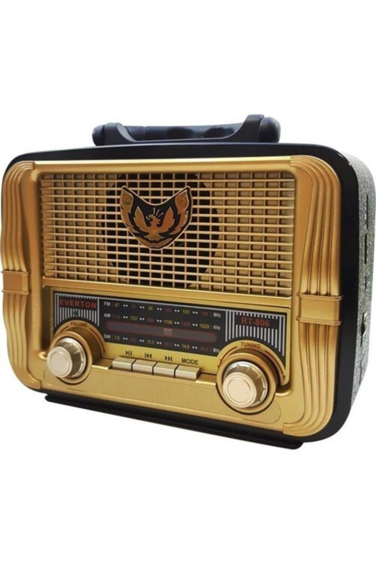 Berrinstore Everton Rt-806bt Usb-sd-fm-bluetooth Nostaljik Radyo