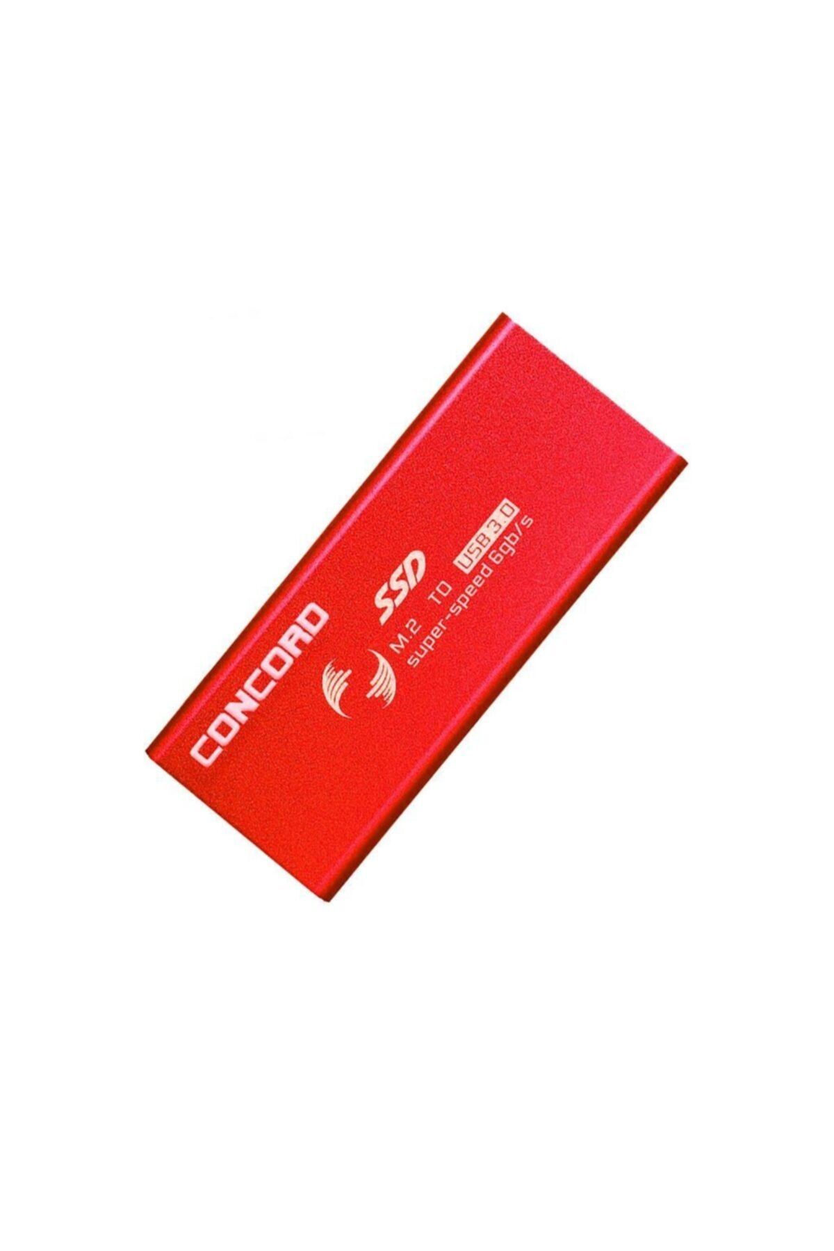 Concord C-898k Kırmızı Usb3.0 M.2 Ngff Sata Disk Kutusu Dsem2