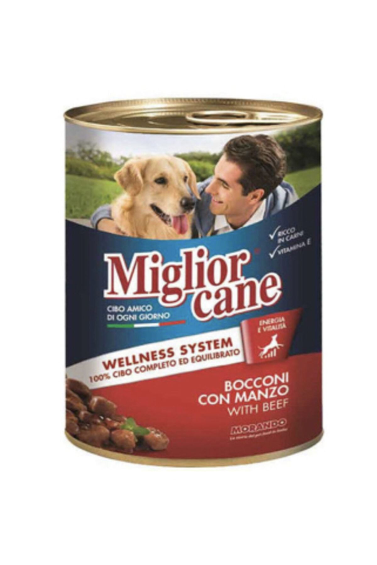 Miglior Gatto Miglior Cane Köpek Konserve Dana Etli 405 gr * 10 Adet