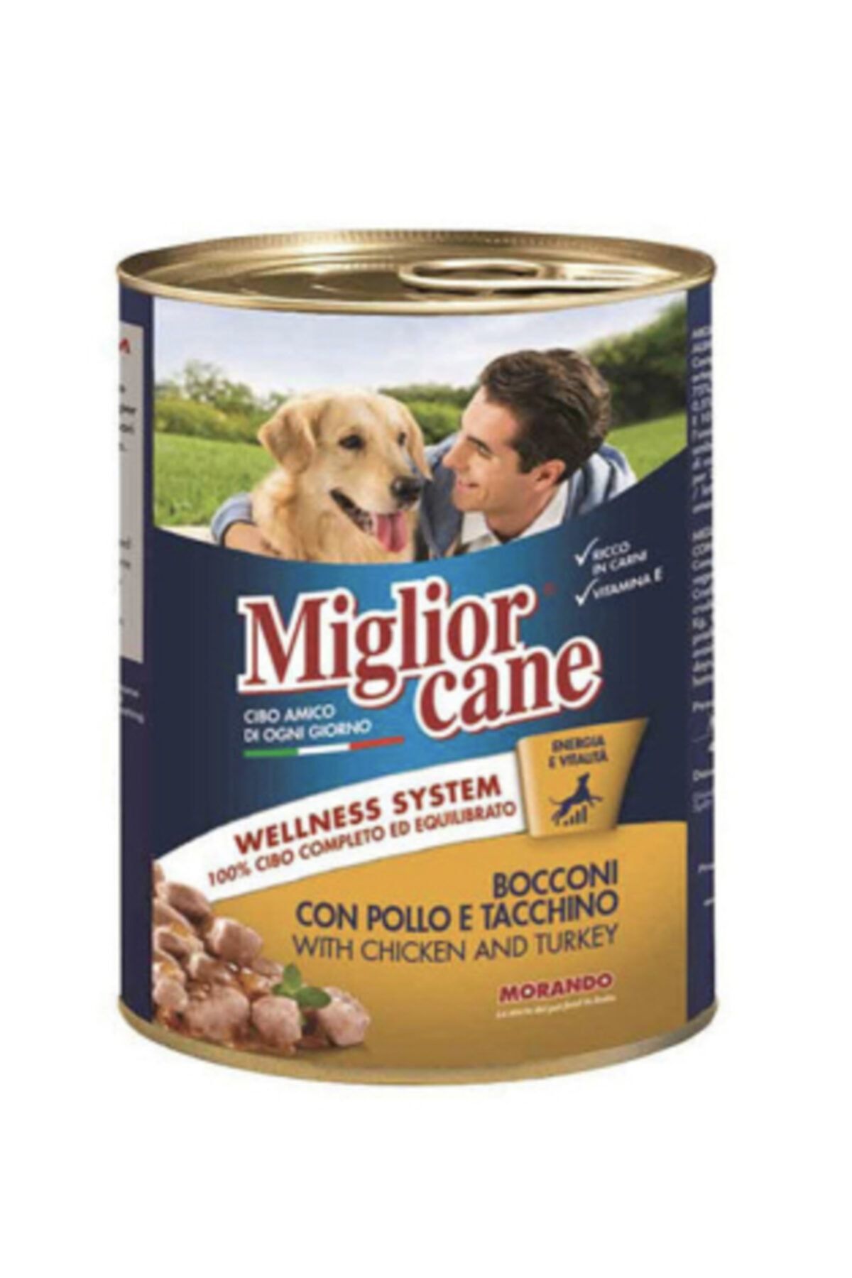 Miglior Cane Köpek Konserve Tavuk &hindi 405 gr * 10 Adet
