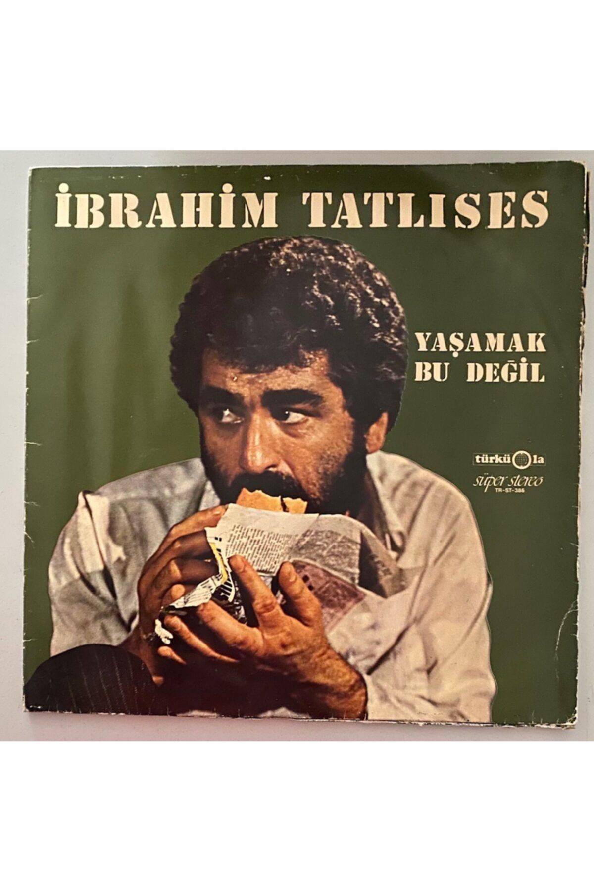 Plakevi İzmir Ibrahim Tatlıses Yaşamak Bu Değil Lp
