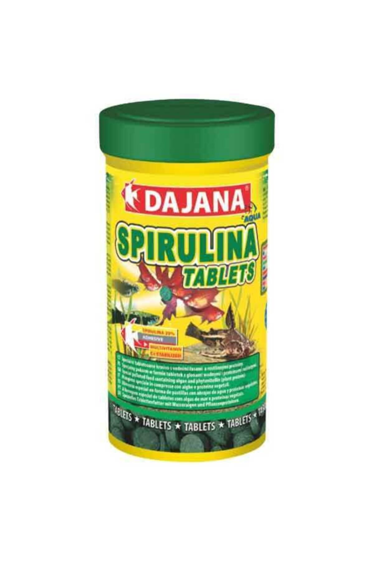 Dajana Spirulina Wafers Yem 100 Ml 40 G