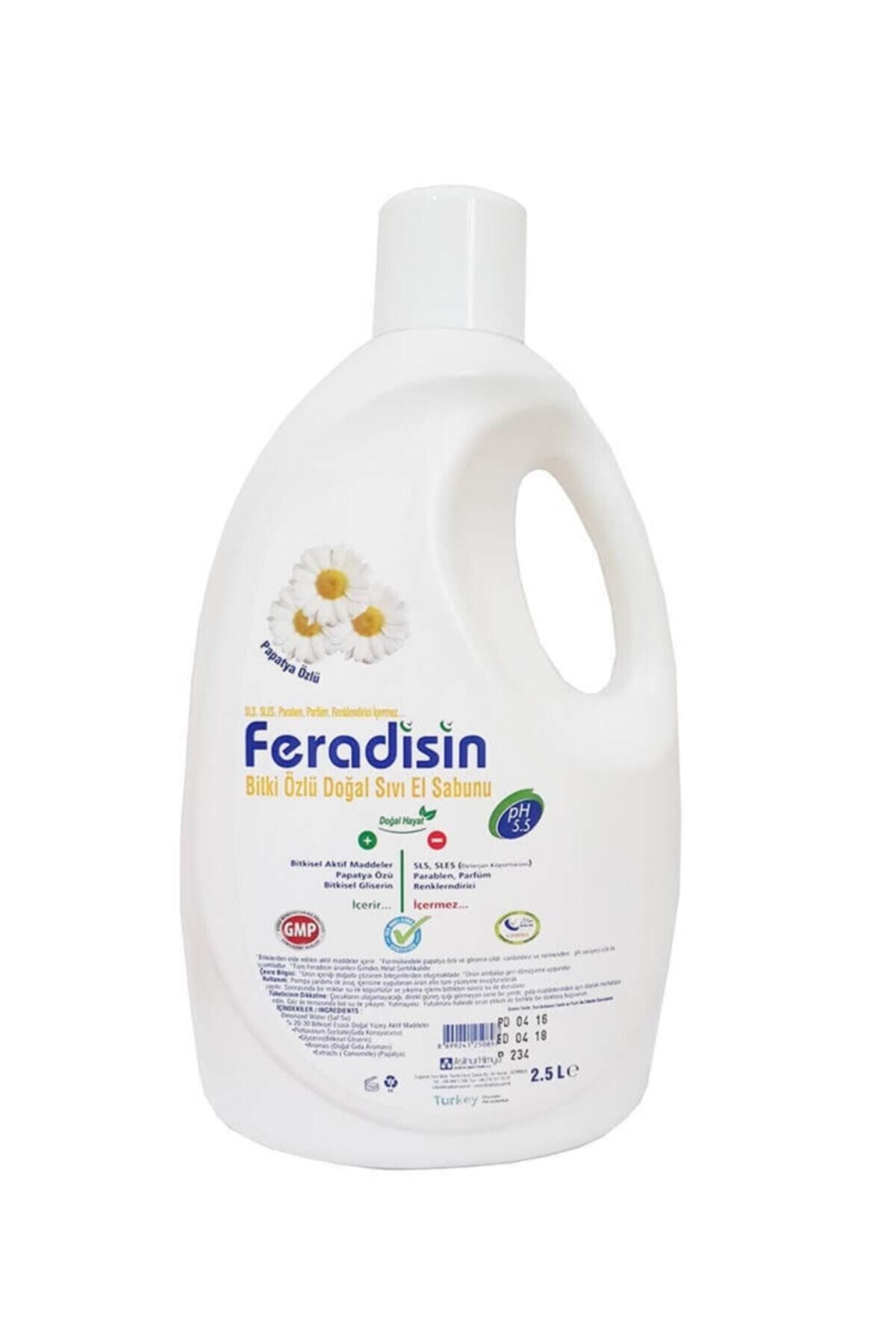 FERADİSİN Sıvı El Sabunu Papatya 2,5 L