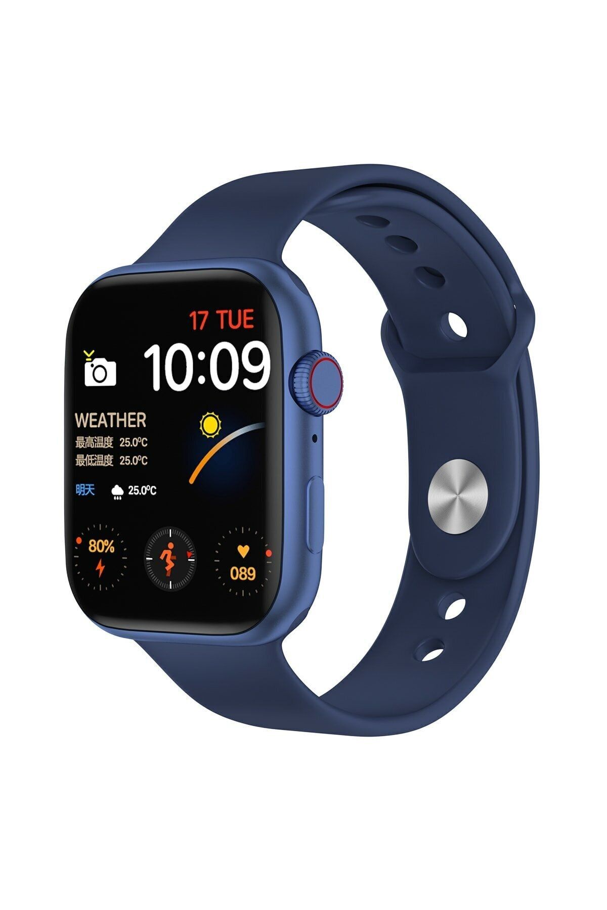 XGEAR Smart Watch 7 Pro Fitness Ve Pilates Özellikli Ultra Akıllı Saat Wriless Şarjlı - Lacivert Uyumlu