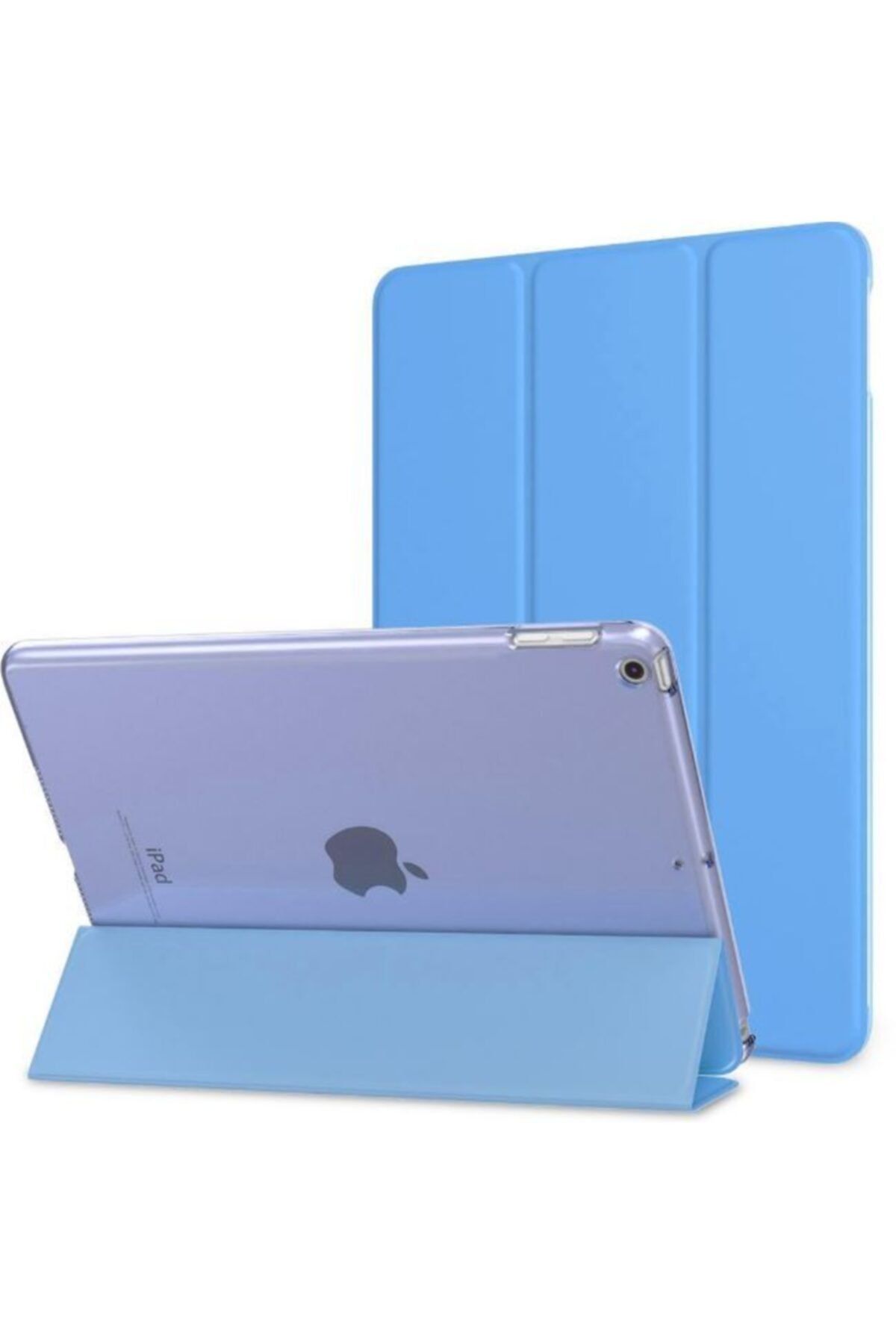 UnDePlus Apple Ipad 9. Nesil 10.2 Uyumlu Kılıf Smart Case A2602 A2604 A2603 A2605 Mavi