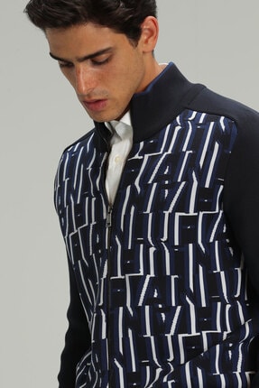 Siron Erkek Hırka Lacivert Image 3