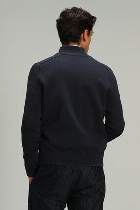 Siron Erkek Hırka Lacivert Image 5
