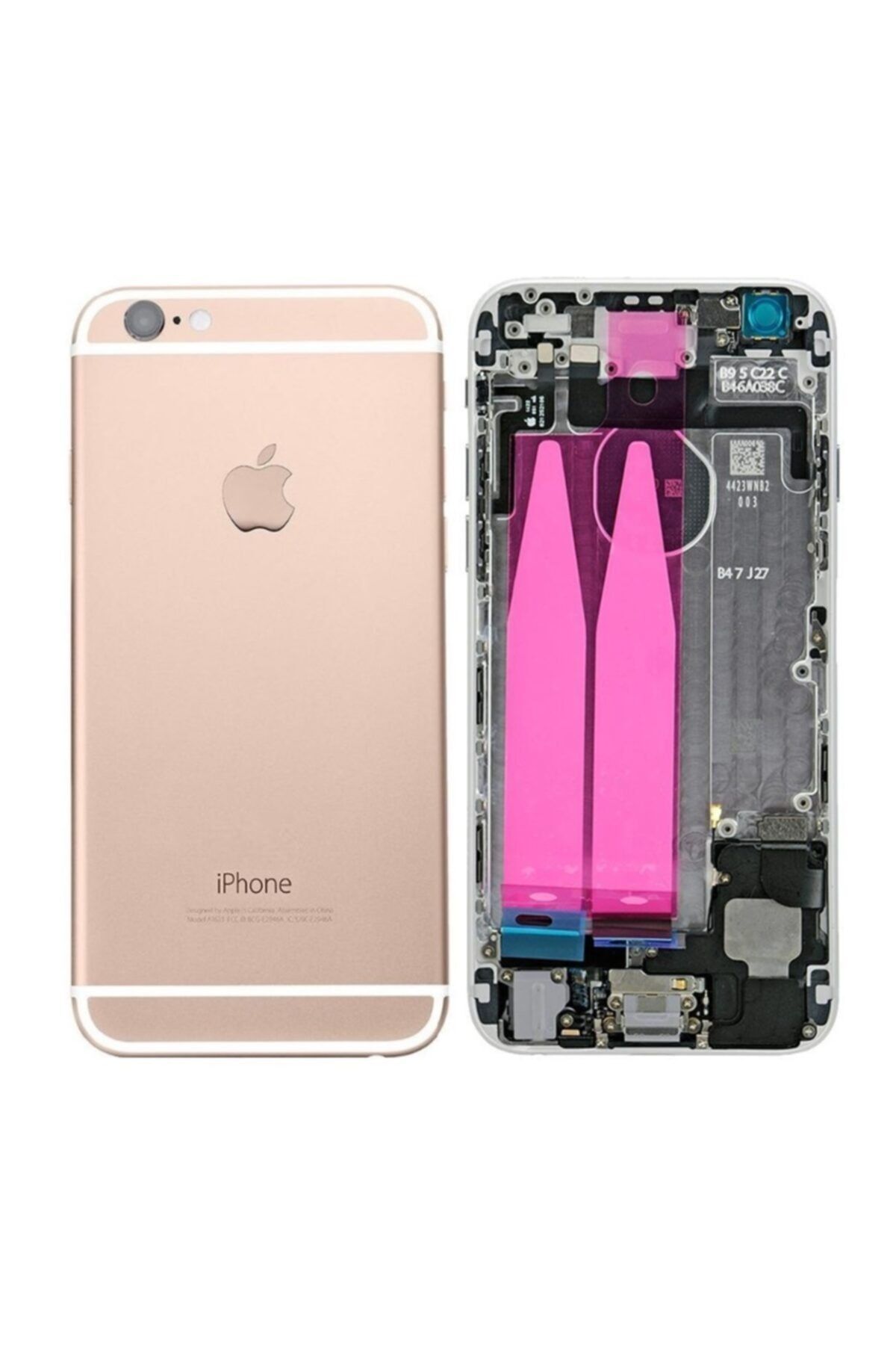 Qudex Iphone 6 Dolu Full Kasa Arka Kapak Servis Orj Pembe