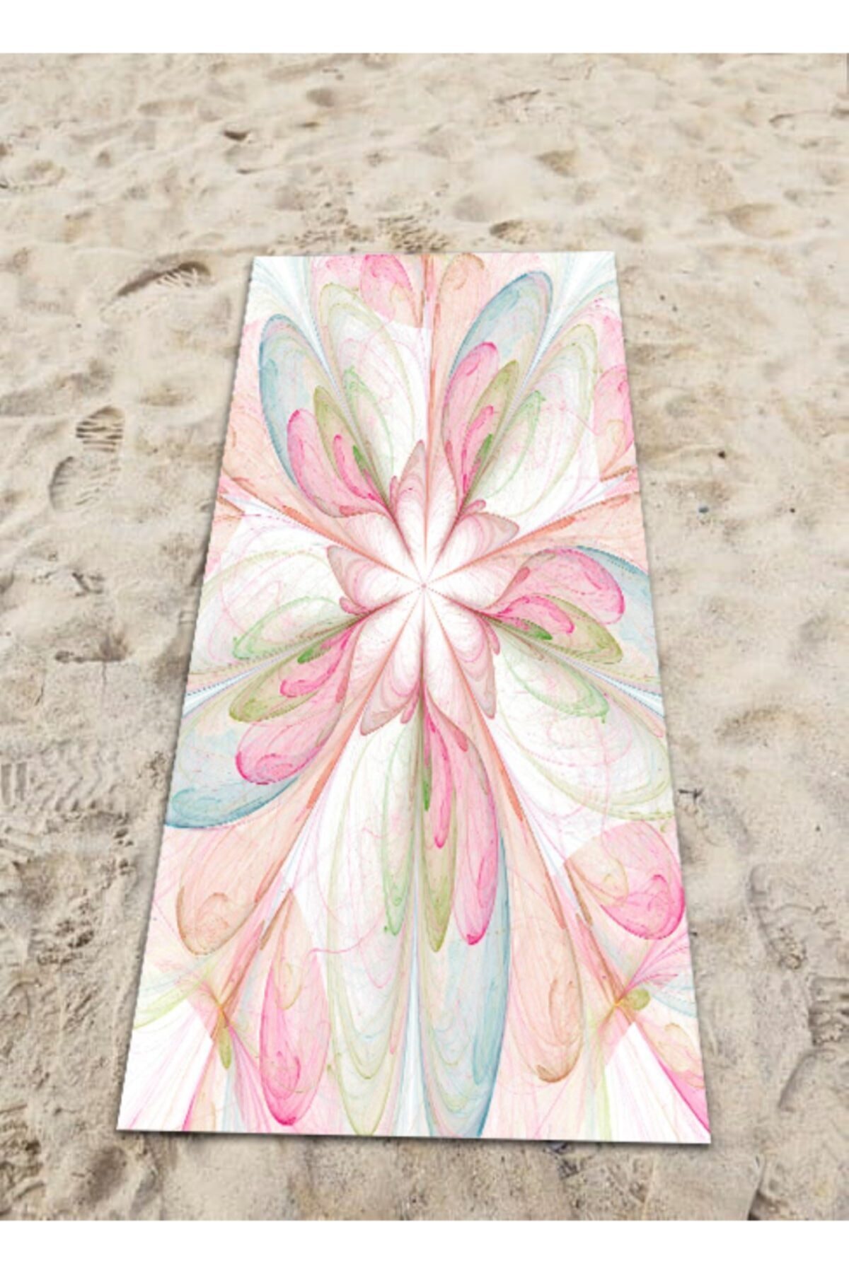 Ardizayn Dijital Baskılı 75x150 Cm Yoga, Spor, Pilates, Spor, Gym Havlusu
