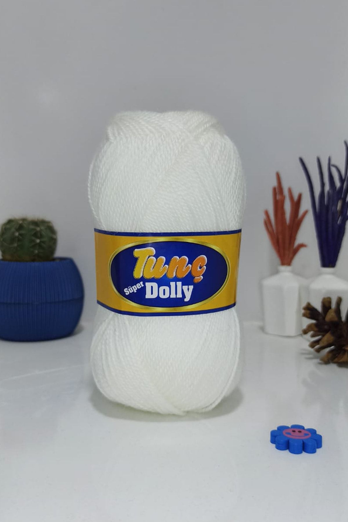 Tunç Süper Dolly Patik Ipi 201 Beyaz