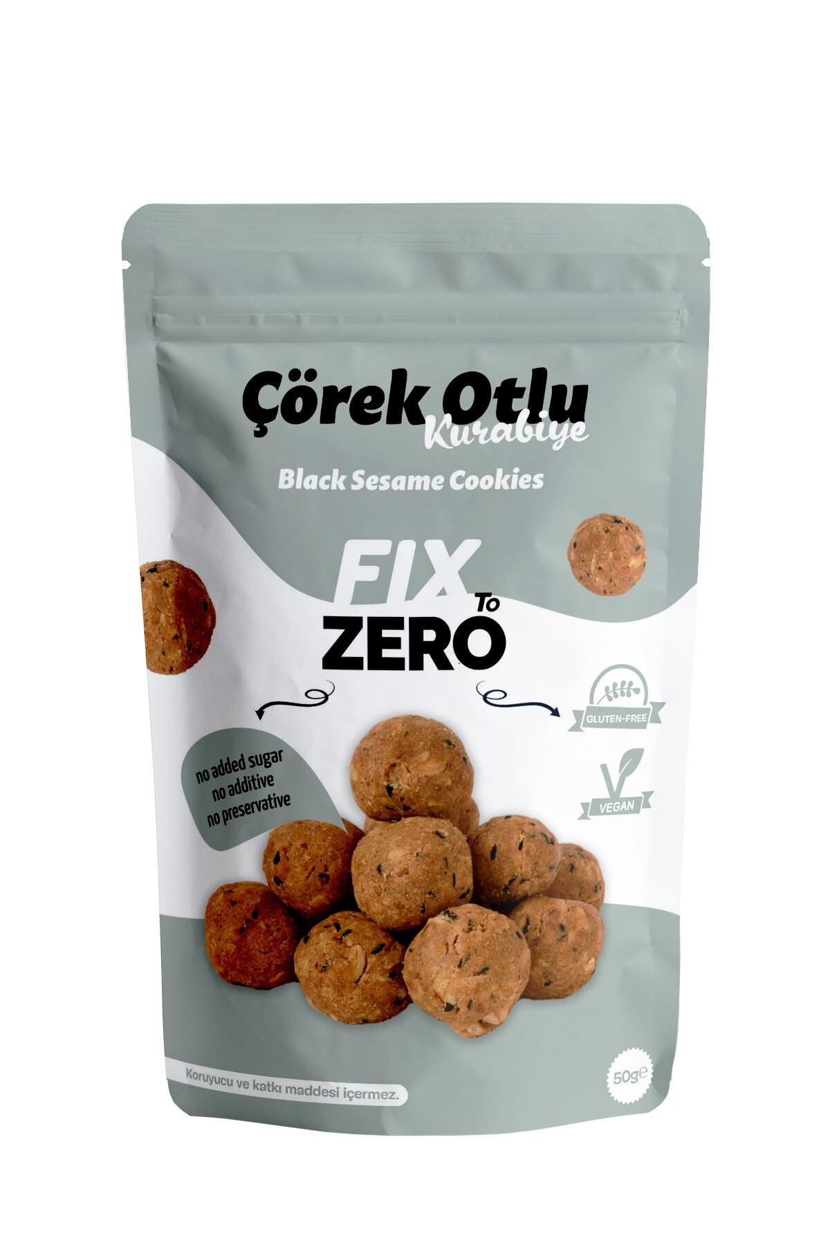 FixtoZero Fix To Zero Glutensiz Çörek Otlu Kurabiye