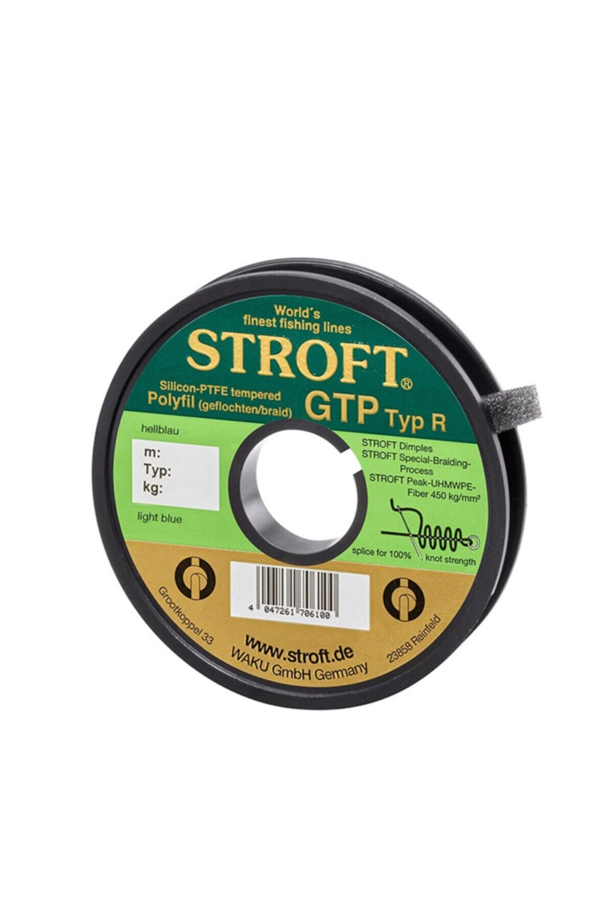 STROFT Gtp Typ-r Örgü Misina Mavi R4 125mt - 0,22mm - 9kg