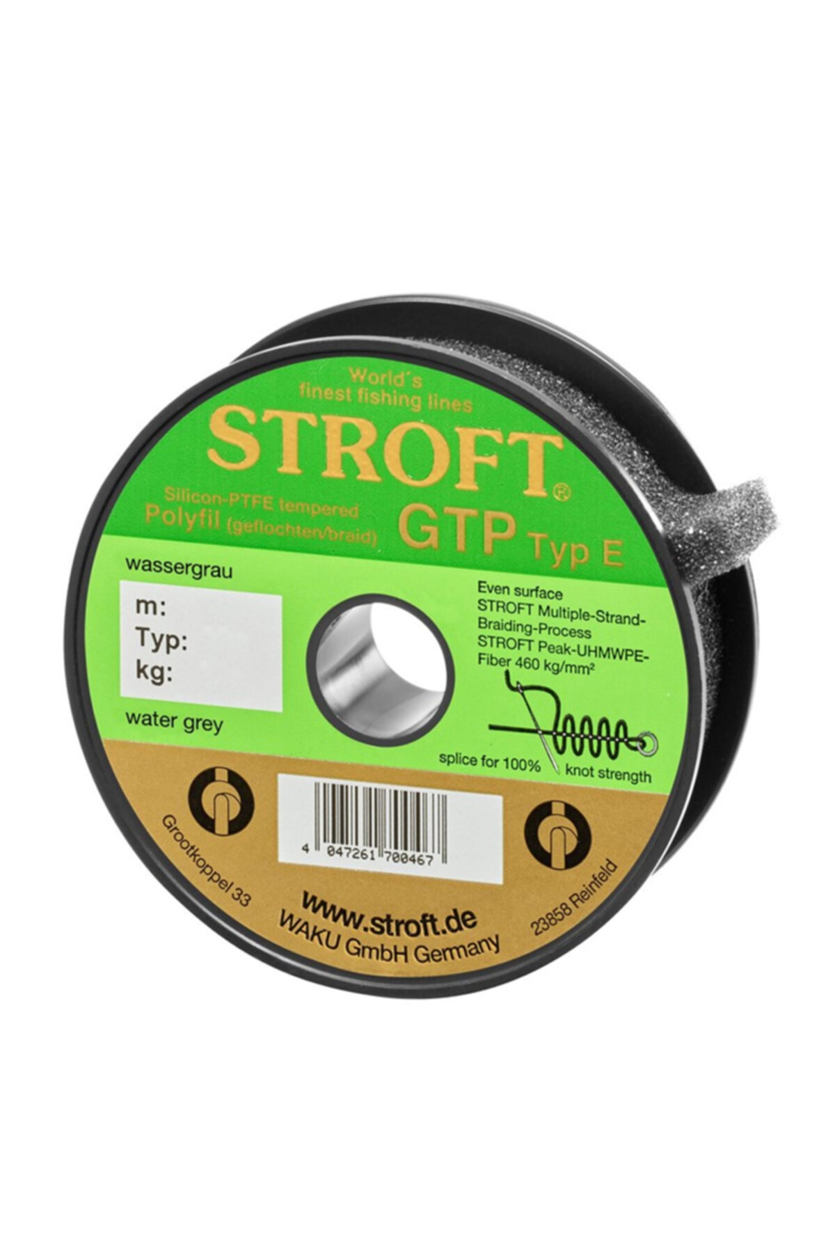 STROFT Gtp Typ E Örgü Misina Gri E5 250mt - 0,20mm - 12kg