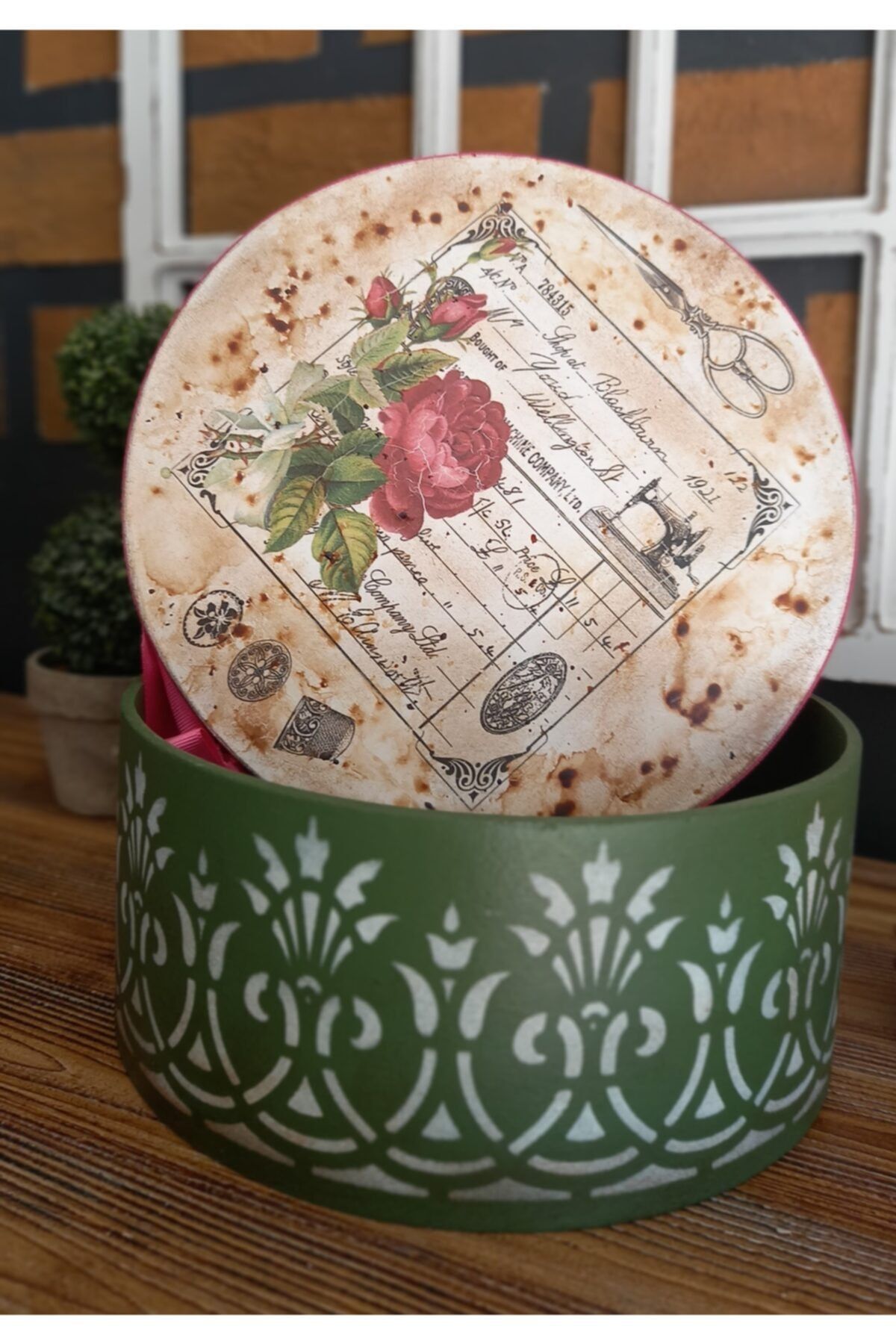 foreverart26 Çok Amaçlı Ahşap Kutu