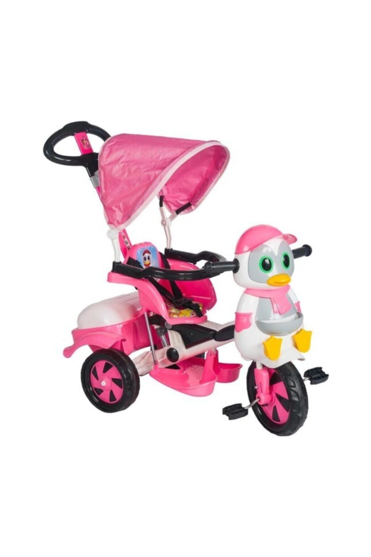 Baby Poufi Penguen Ebeveyn Kontrollü Bisiklet