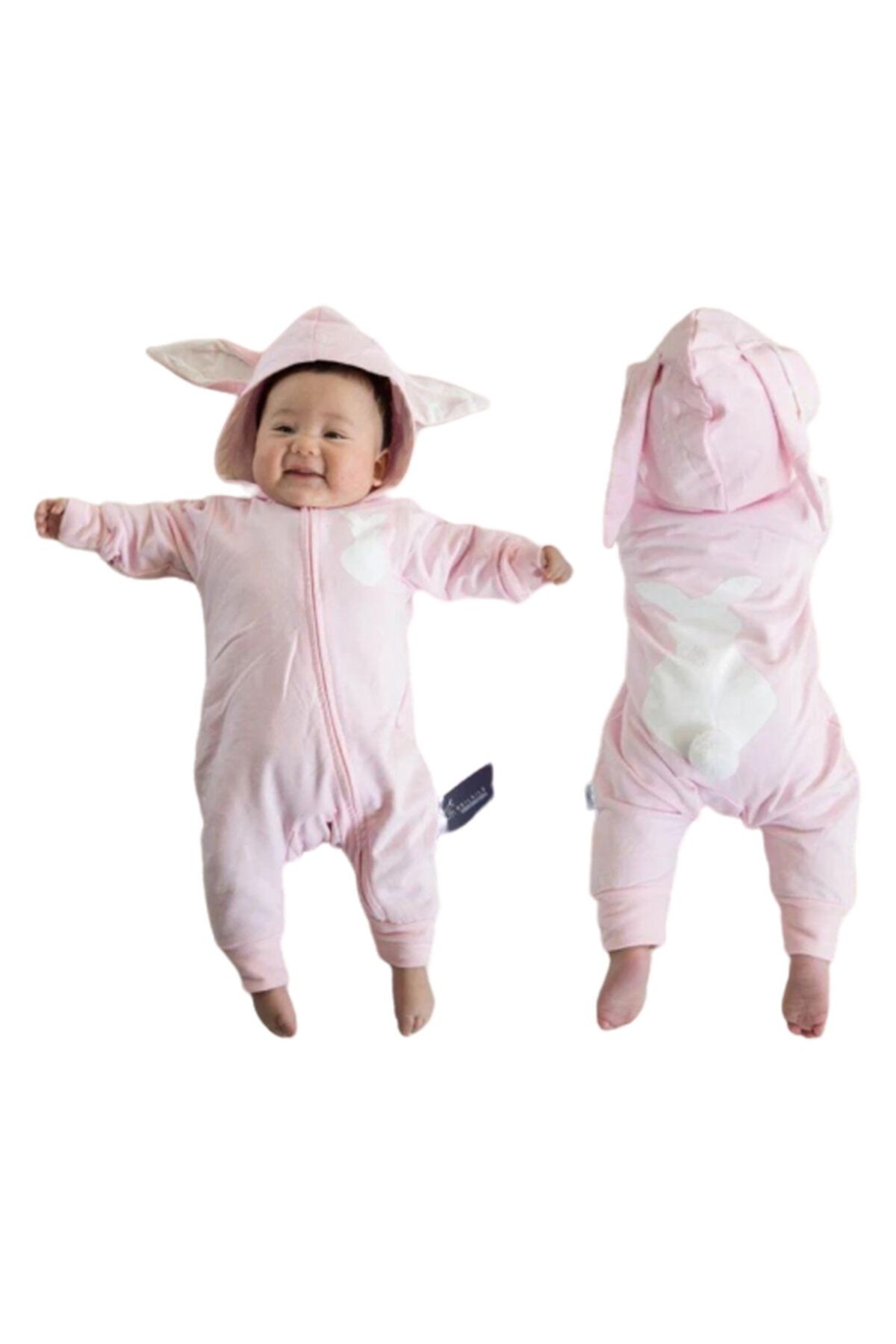 Murat Baby Tavşan Kulaklı Bebek Tulumu
