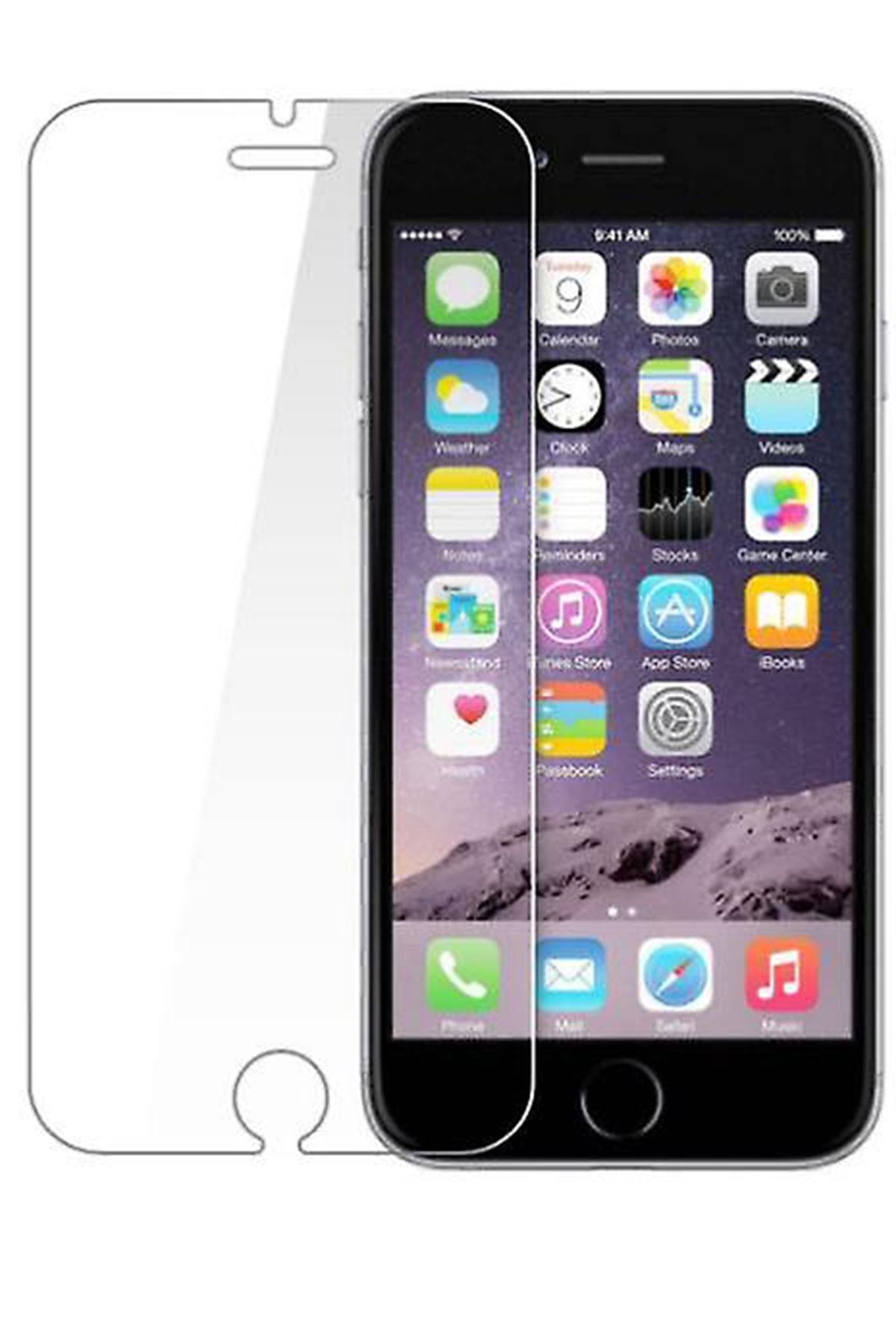 Teknoçeri Iphone 6 / 6s Uyumlu Kırılmaz Cam Ekran Koruyucu