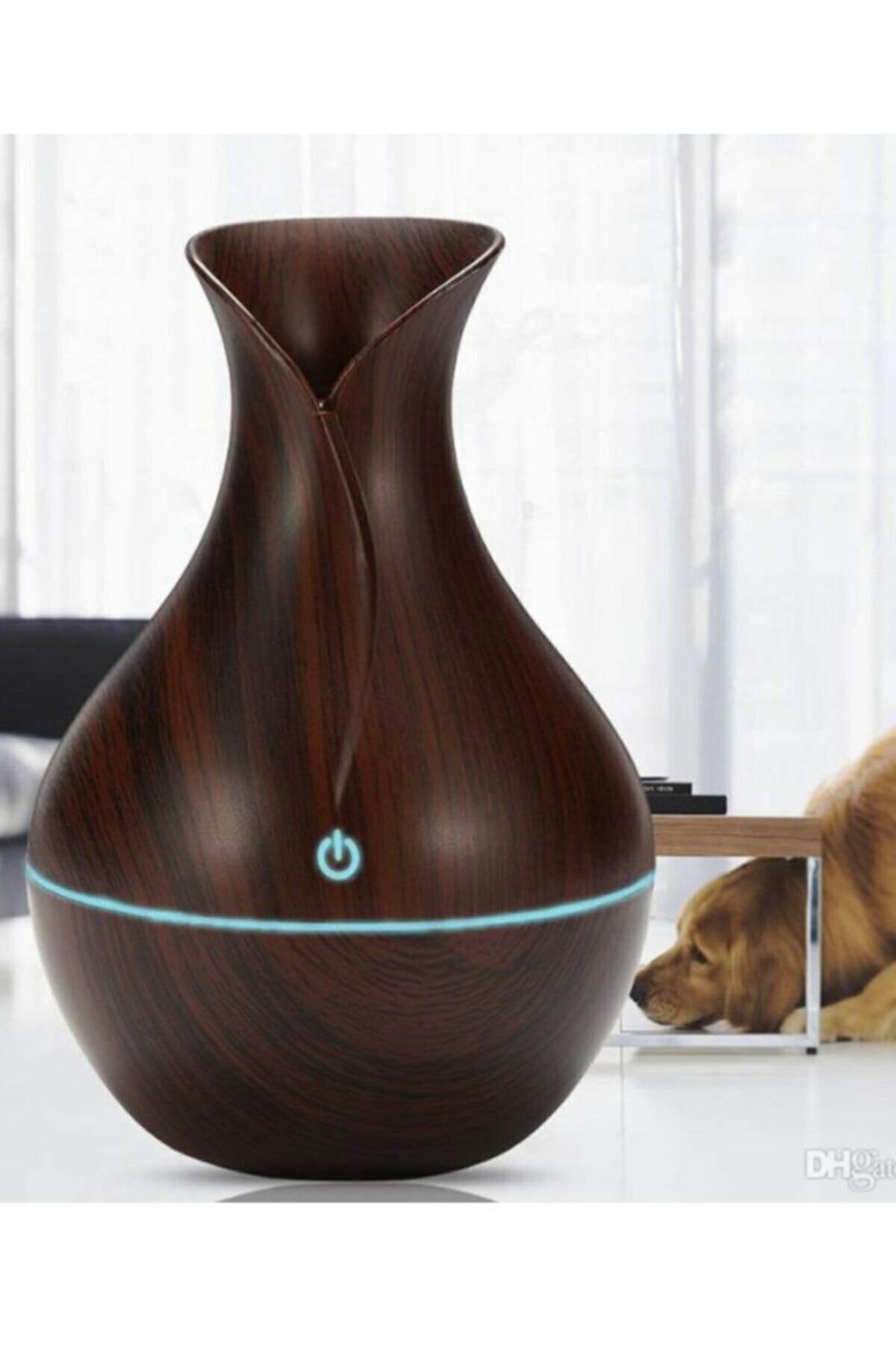 Jetcom Dekoratif Led Işıklı Su Hazneli Hava Nemlendirici Buhar Makinesi Aroma Nemlendirici