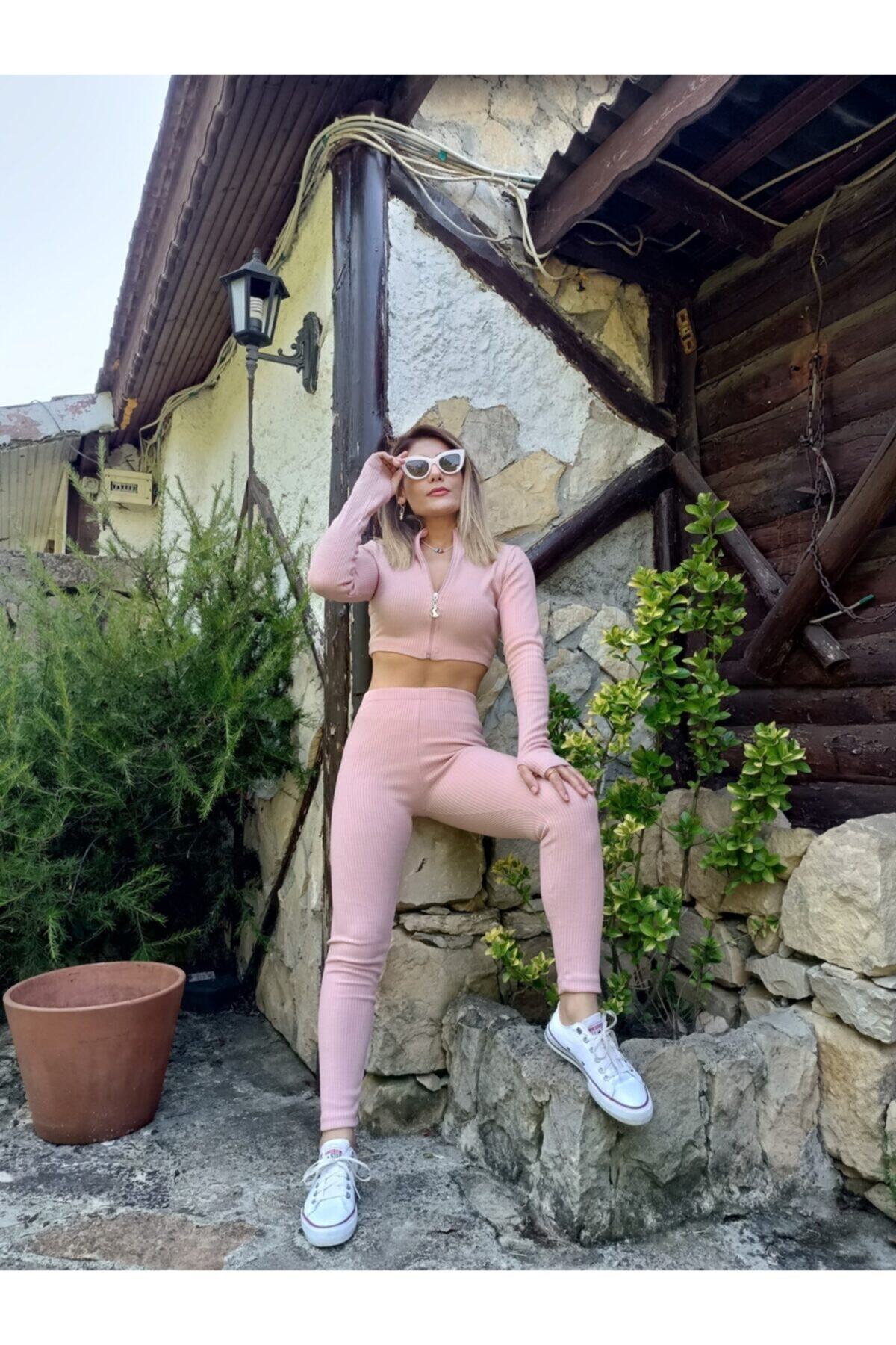 ROSA Dİ FİORE Taytlı Triko Takım