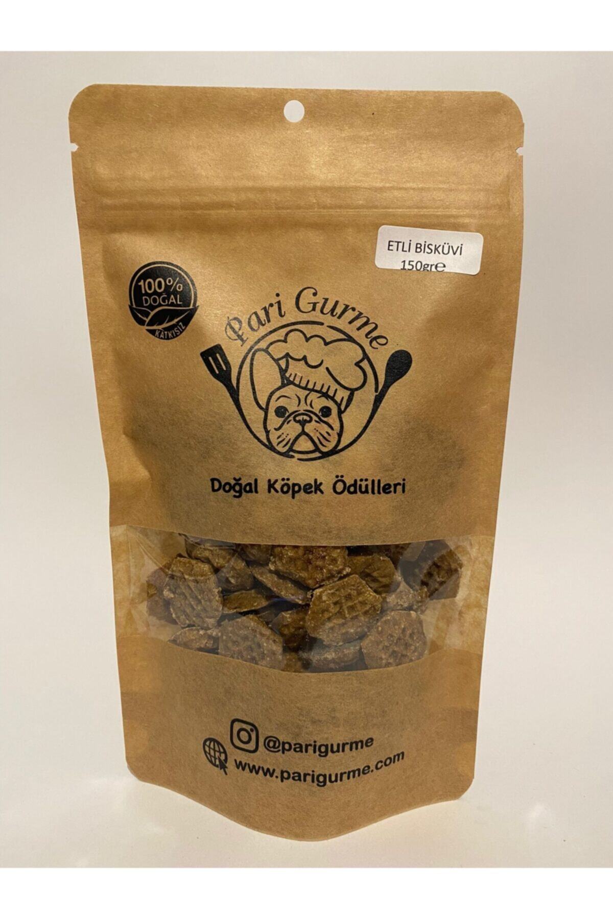 Pari Gurme %100 Doğal Katkısız Gerçek Kuzu Etli Bisküvi Köpek Ödül Maması 150gr