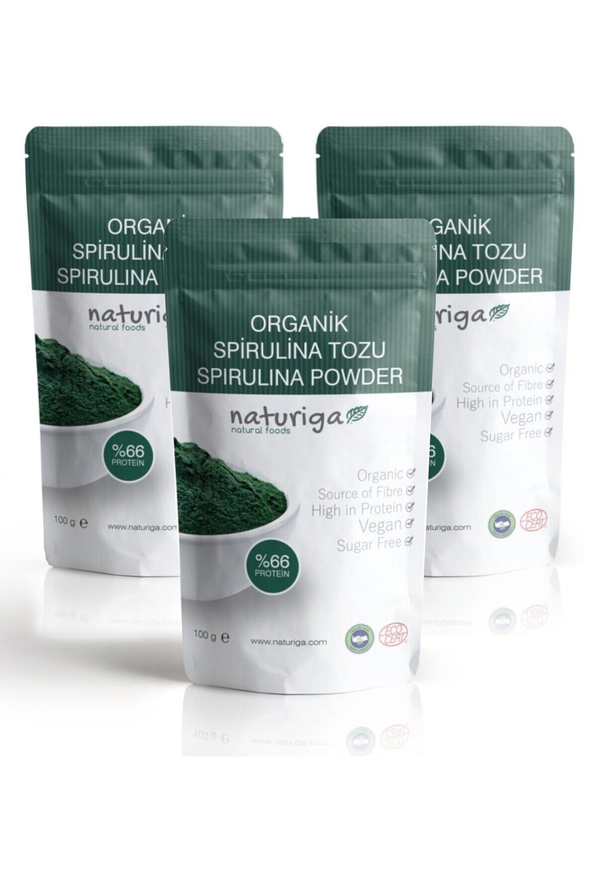 Naturiga Organik Spirulina Tozu