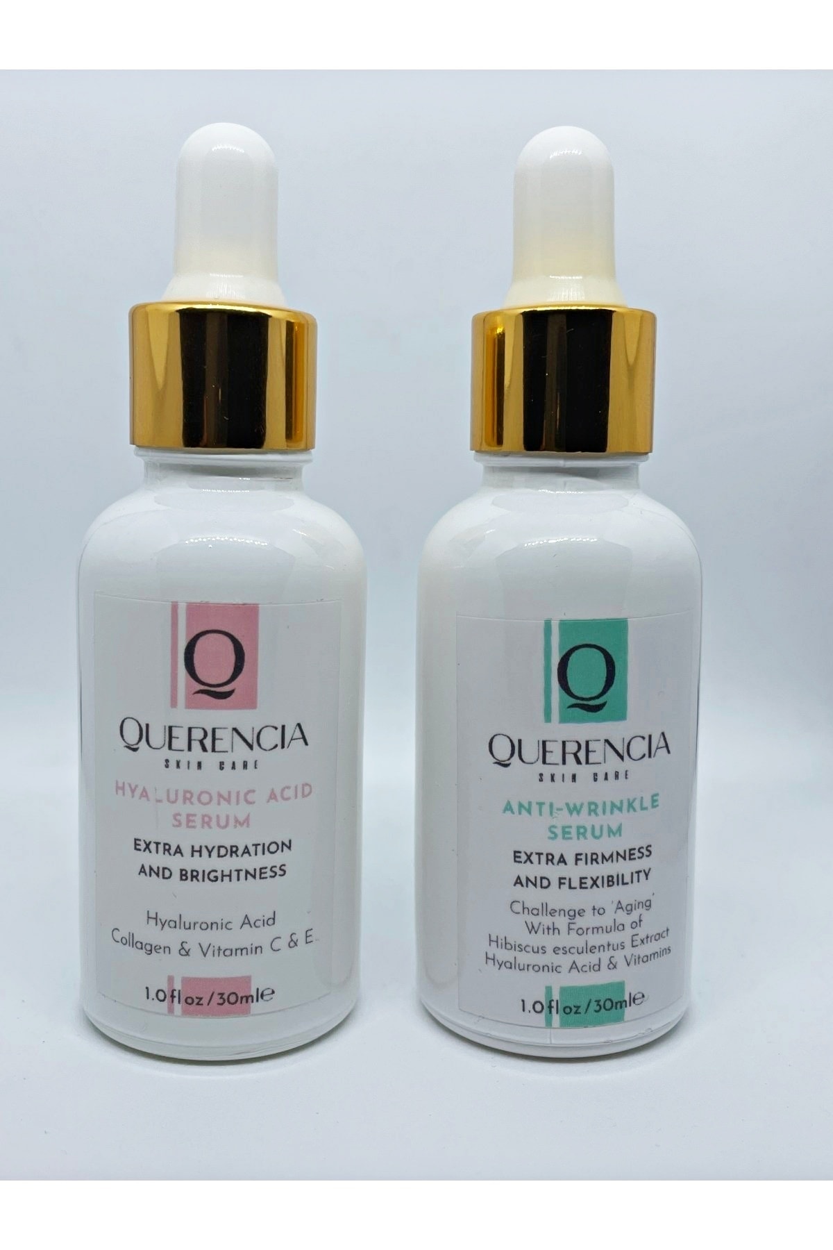 QUERENCIA SKIN CARE Hyaluronic Acid Serum + Anti-wrinkle Serum