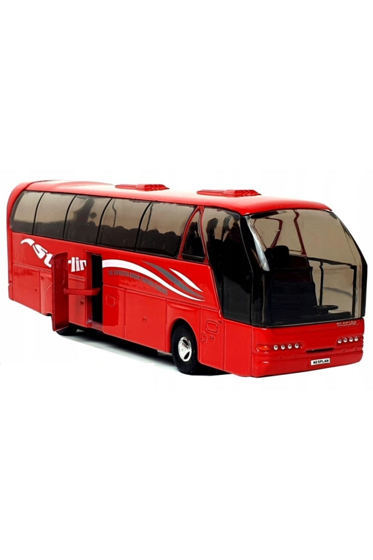 OYUNCAKSAHİLİ Neoplan Starliner Otobüs Diecast Metal Orjinal Kapı Açılır 18x5cm
