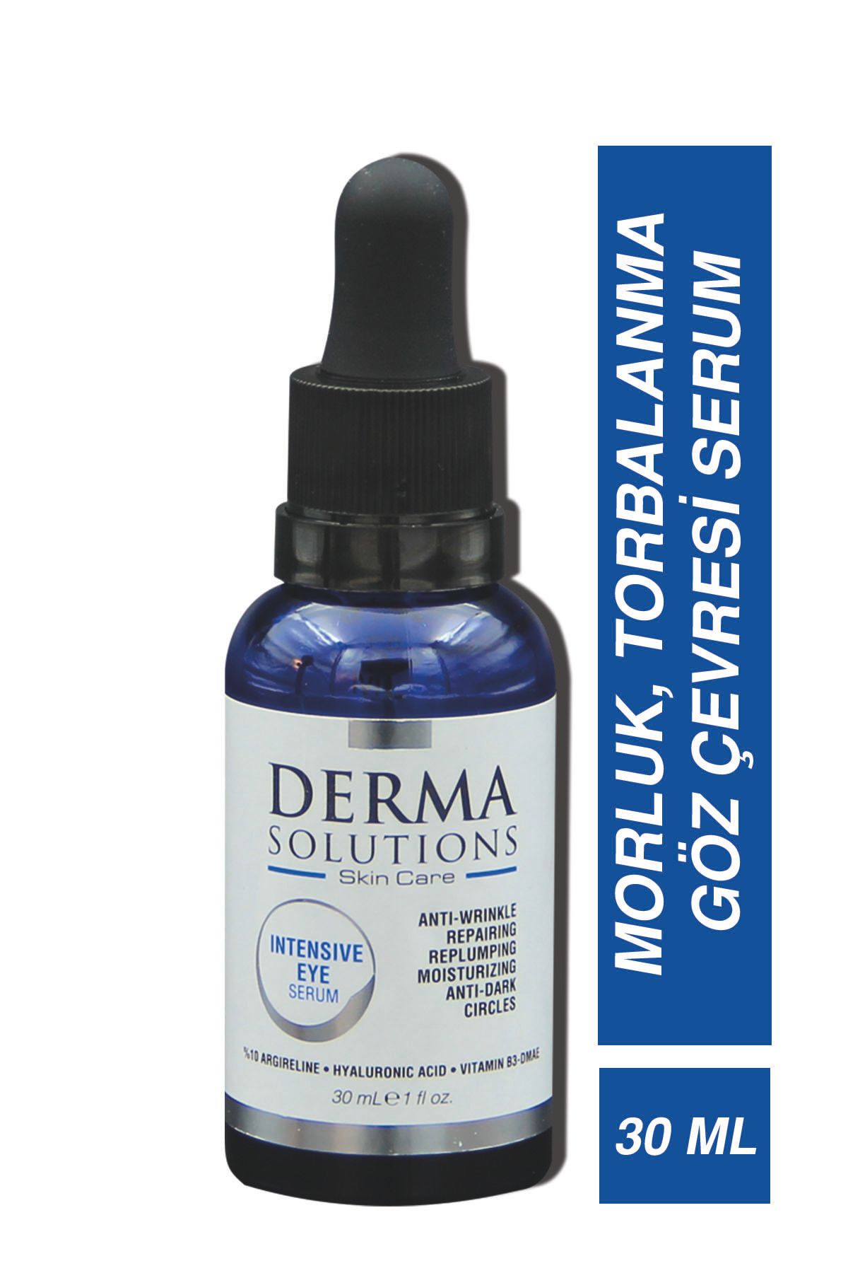 DermaSolutions Derma Solutions Intensıve Eye Serum - Göz Çevresi, Morluk Ve Torbalanmalara Karşı Serum 30 ml