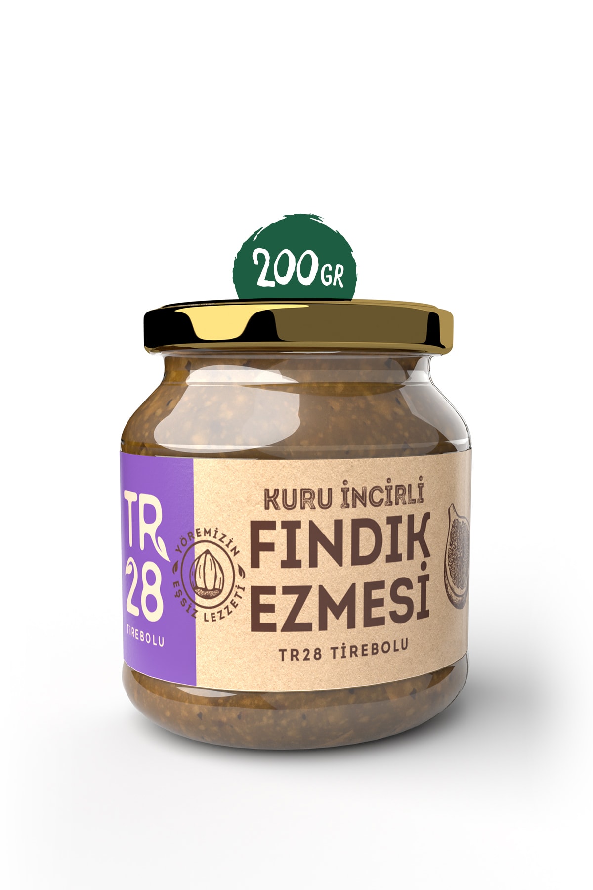 TR 28 Kuru Incirli Fındık Ezmesi (200 GR)