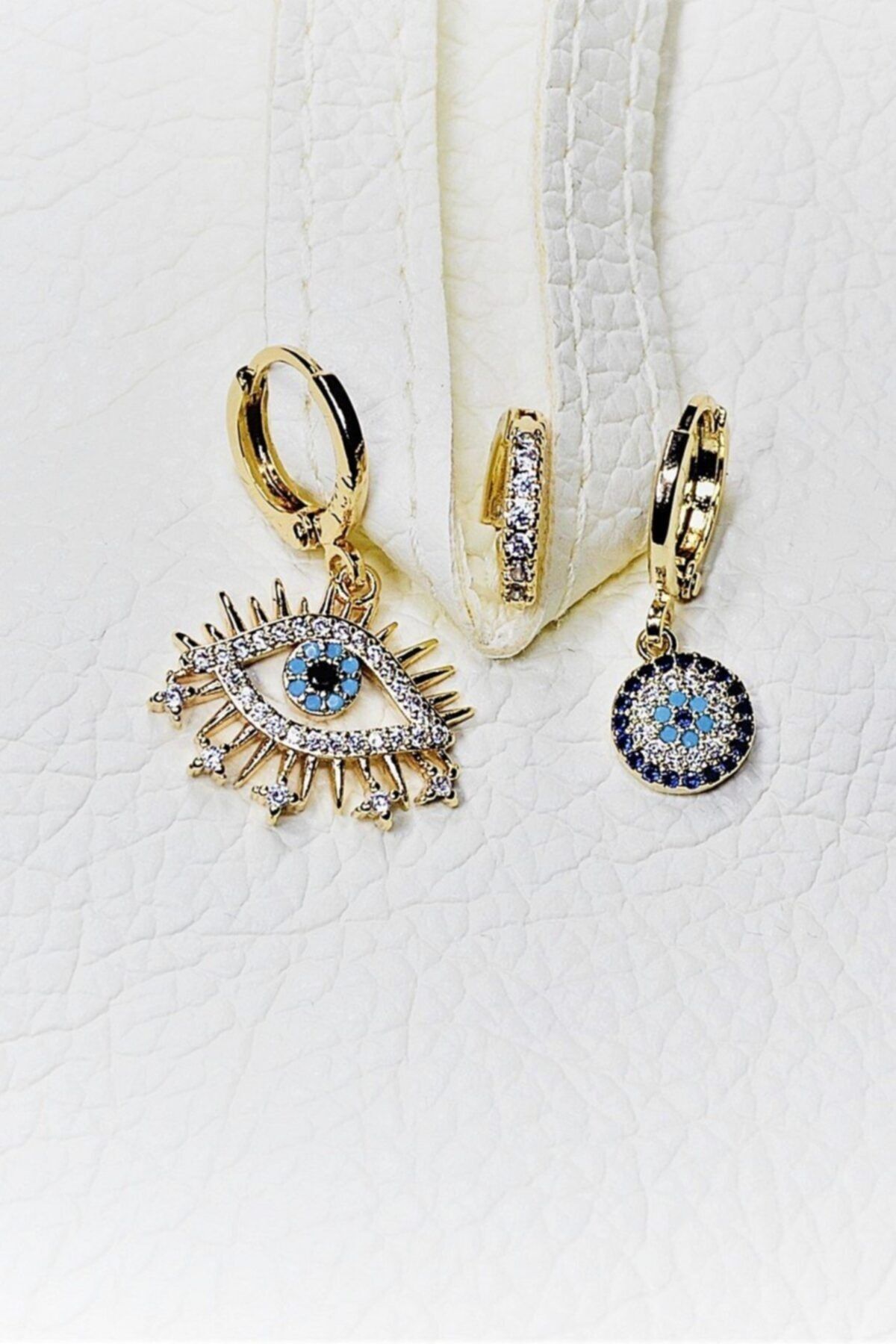 Teen Jewellry Zirkon Taş Işlemeli Xuping Gold Illuminate Küpe