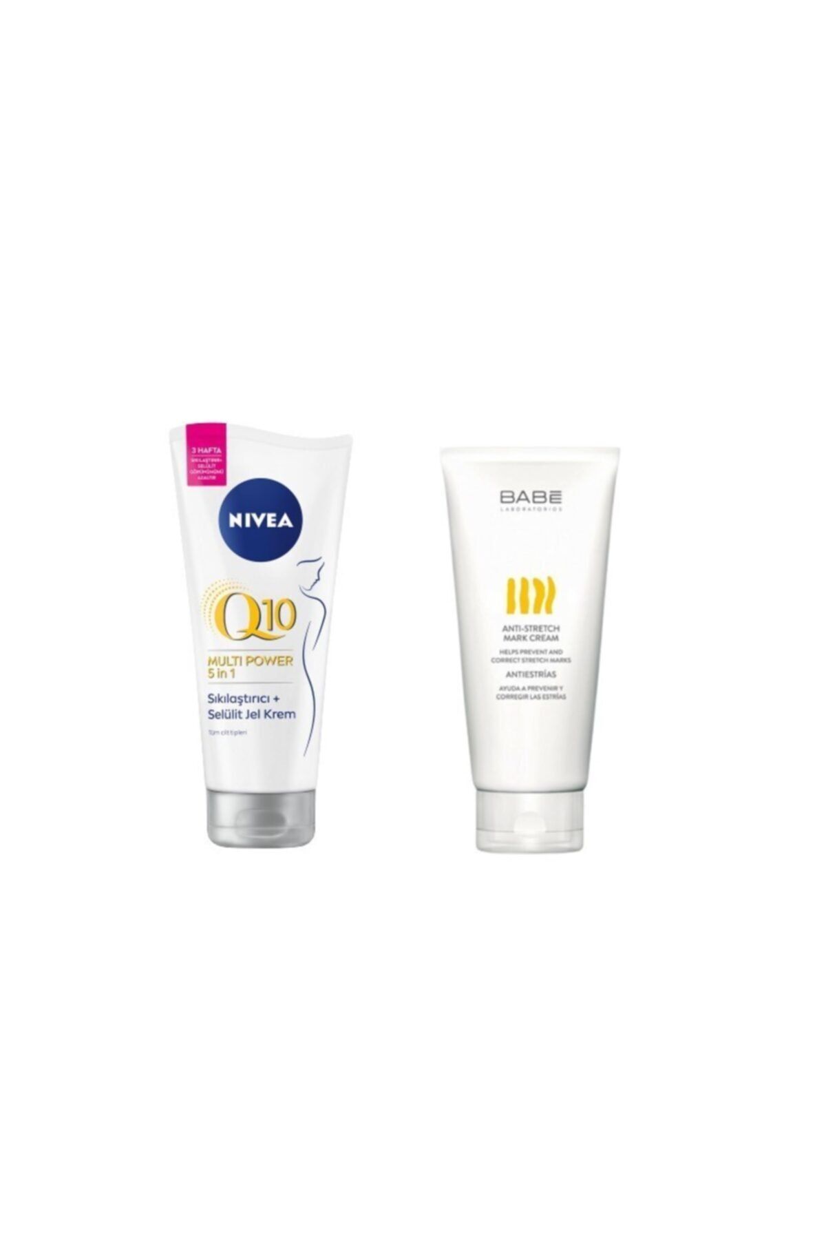 Nivea Sıkılaştırıcı Selülit Kremi 200 Ml & Çatlak Bakım Kremi - Anti-stretch Mark Cream 200