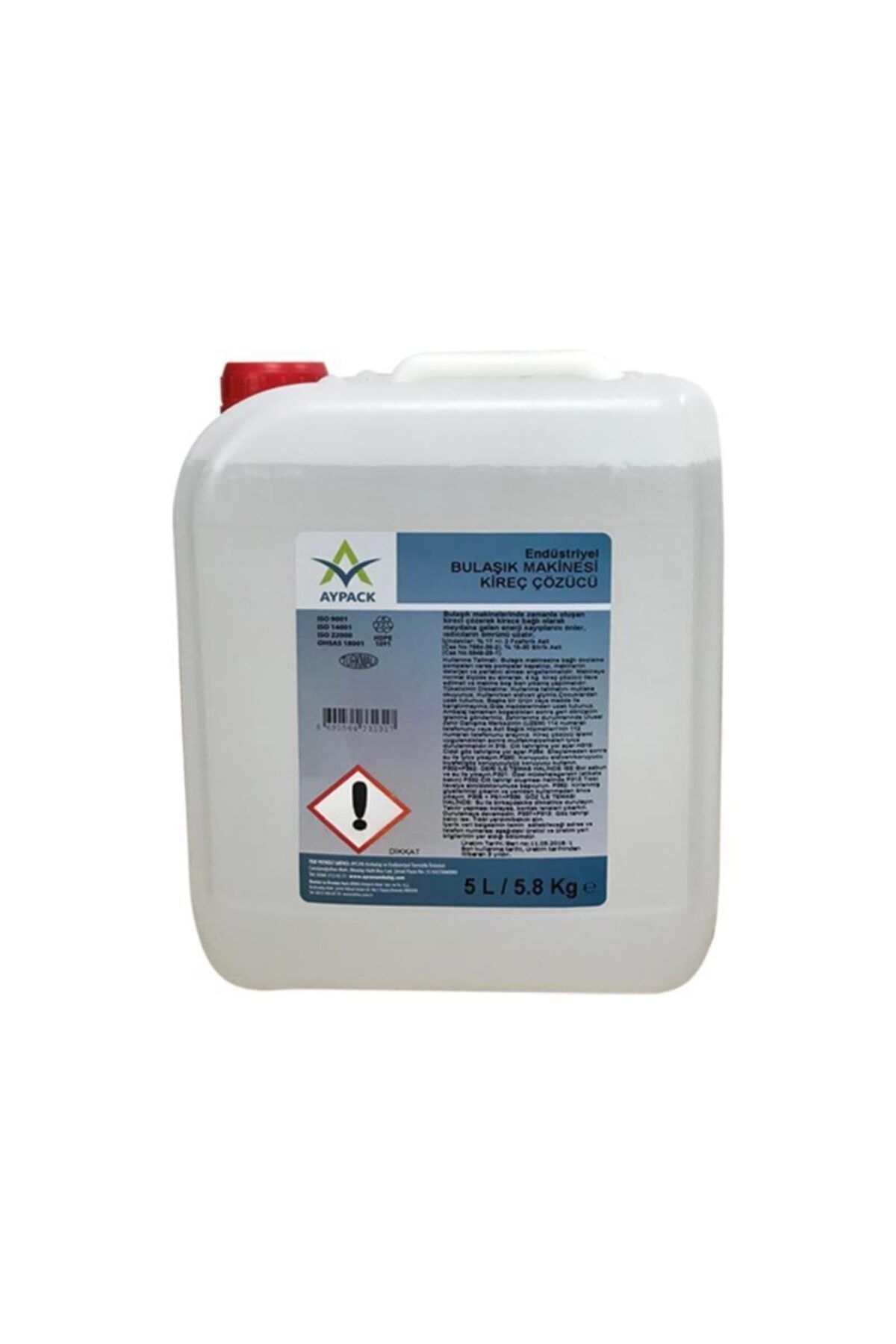 Aypack 5 Lt Bulaşık Makinası Kireç Çözücü