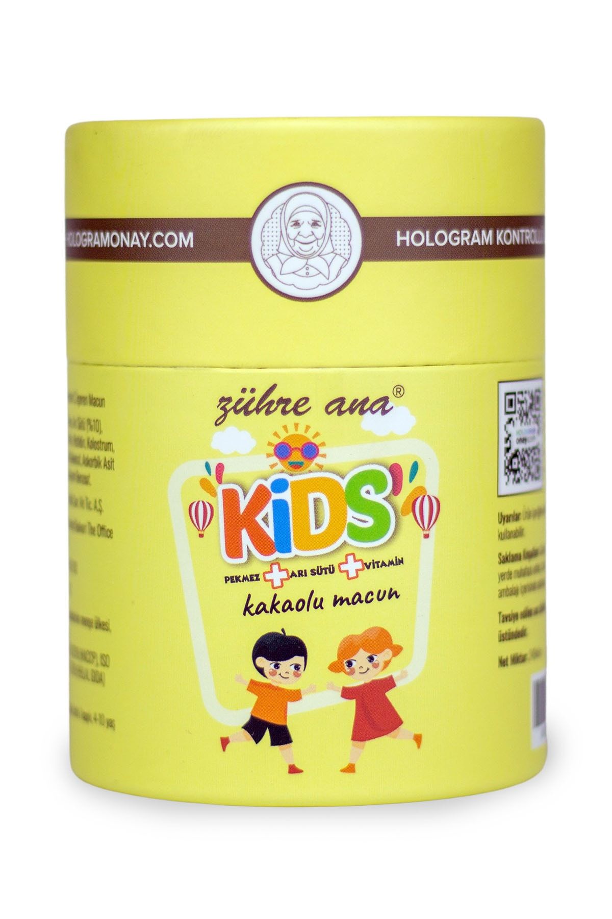 Zühre Ana Kids Çocuklar Için Özel - Arı Sütü, Pekmez, Bal Ve Vitamin Katkılı Kakaolu Macun