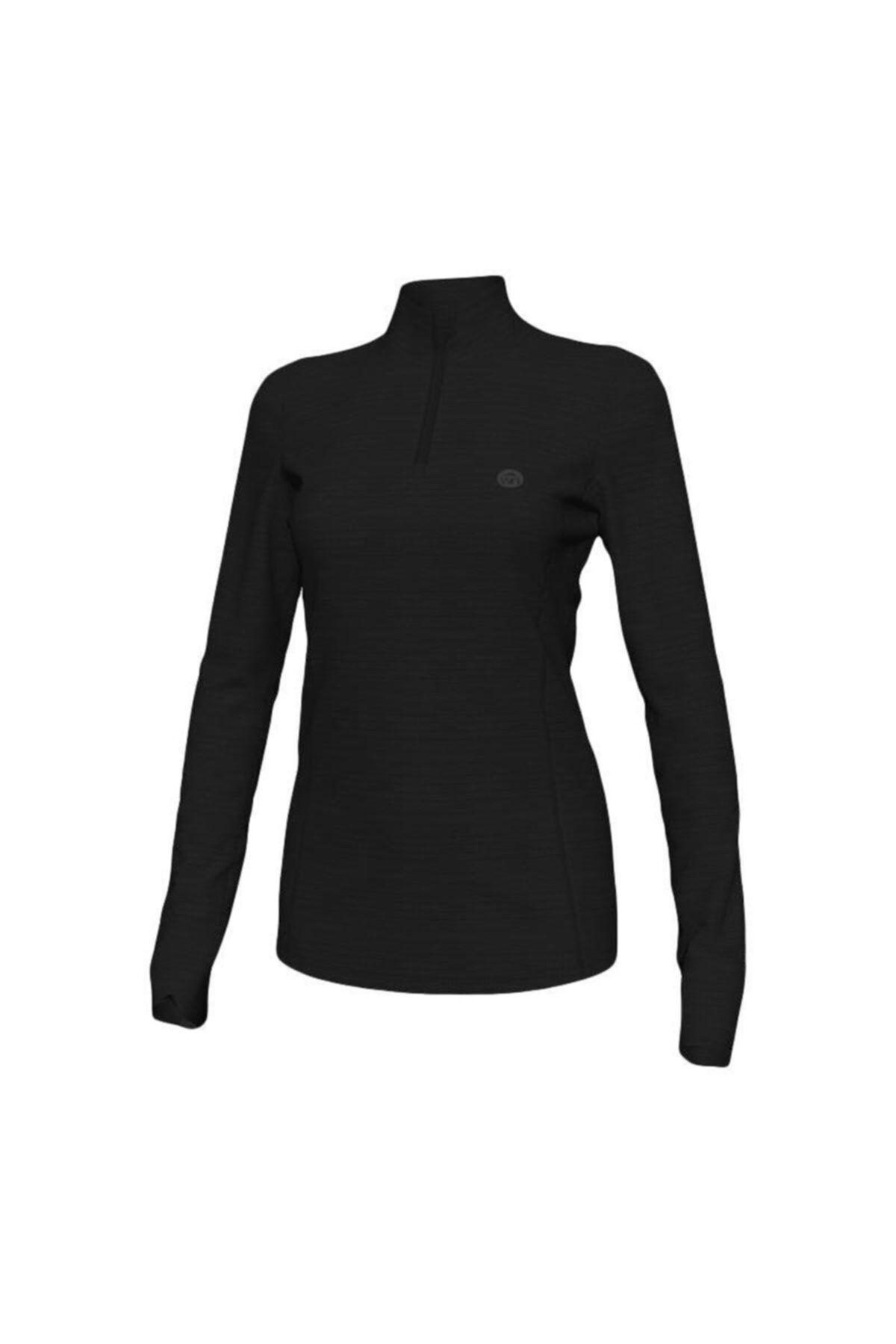 Woolnat Merino Yün Uzun Kol Balıkçı Yaka Kadın Sweatshirt