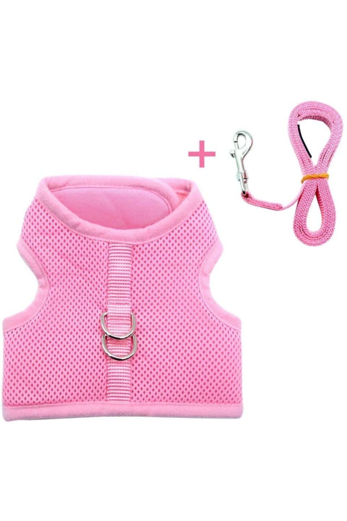 nefertiti cosmetic Pembe Yelekli Gezdirme Tasması