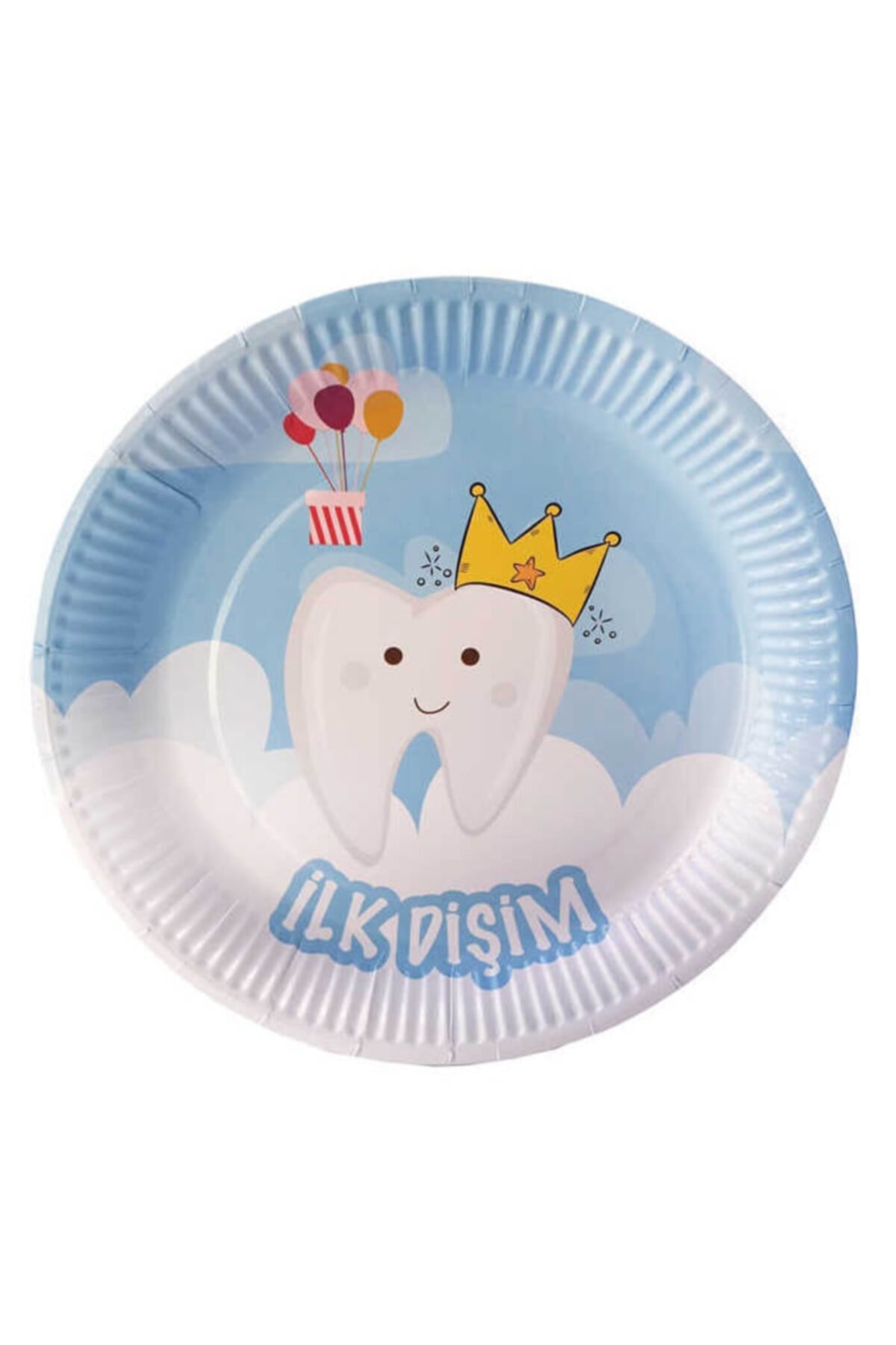 PartiVar Ilk Diş Buğdayı Partisi Erkek Mavi Tabak 8'li