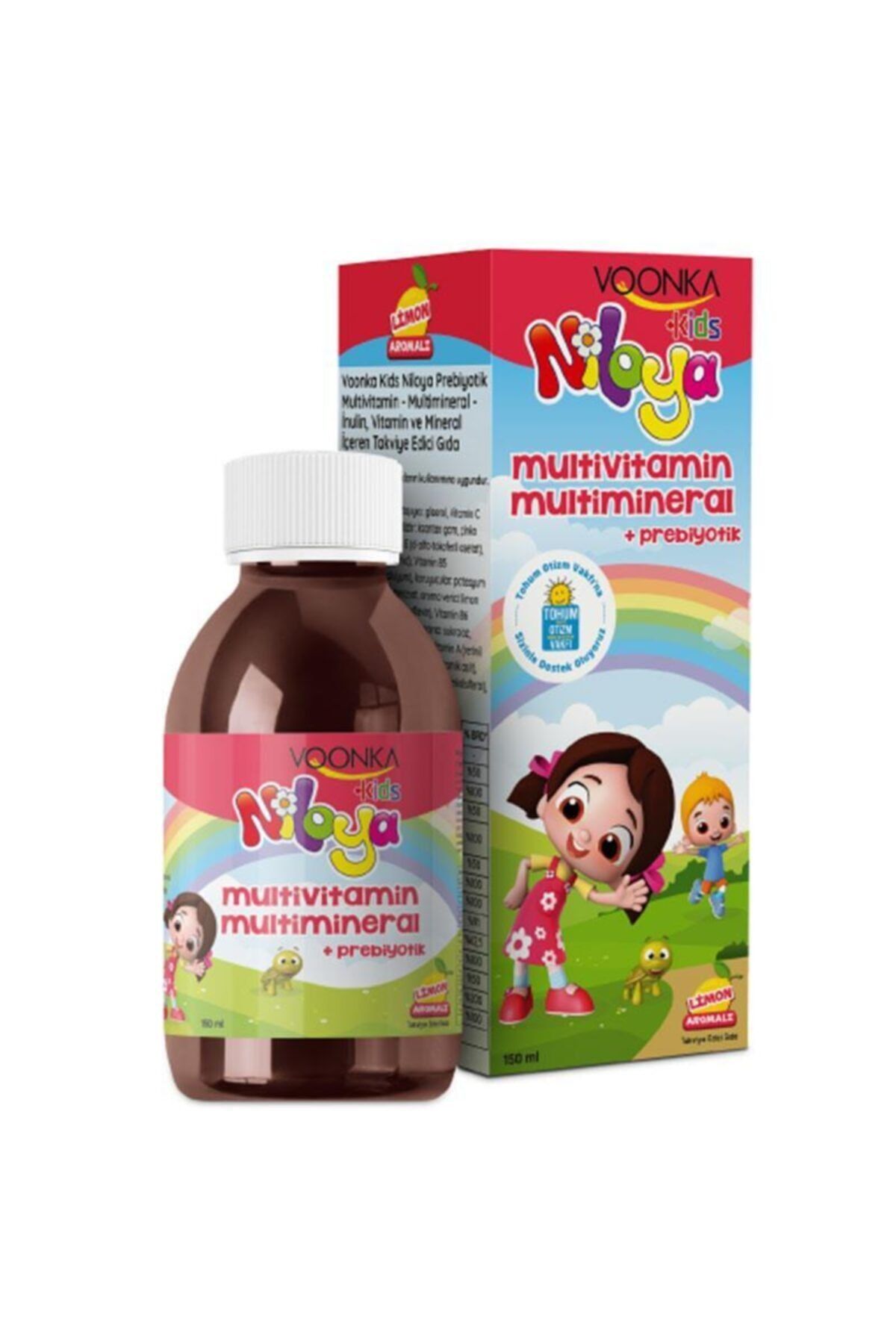 vonka Voonka Niloya Prebiyotik Multivitamin Şurubu 150 Ml