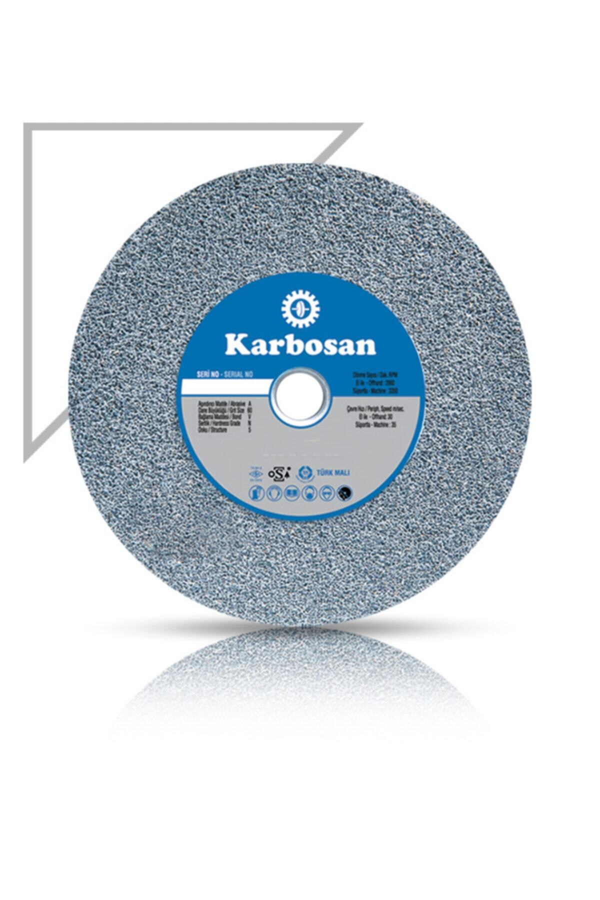 KARBOSAN Zımpara Taşı Nk 175x25x20 - Taşlama Motoru Taşı - Bileme Taşı