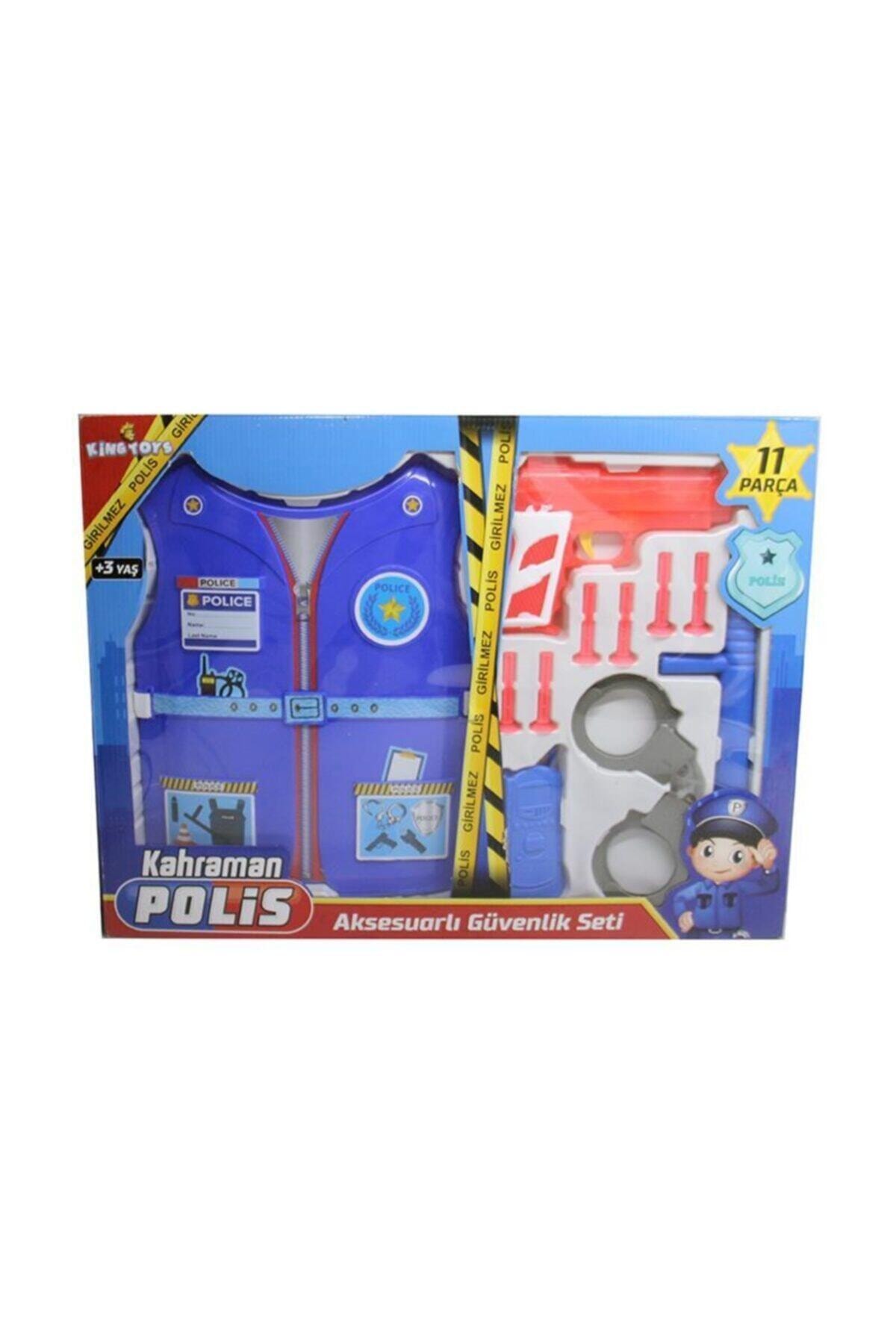 Engin Oyuncak Yelekli Polis Seti