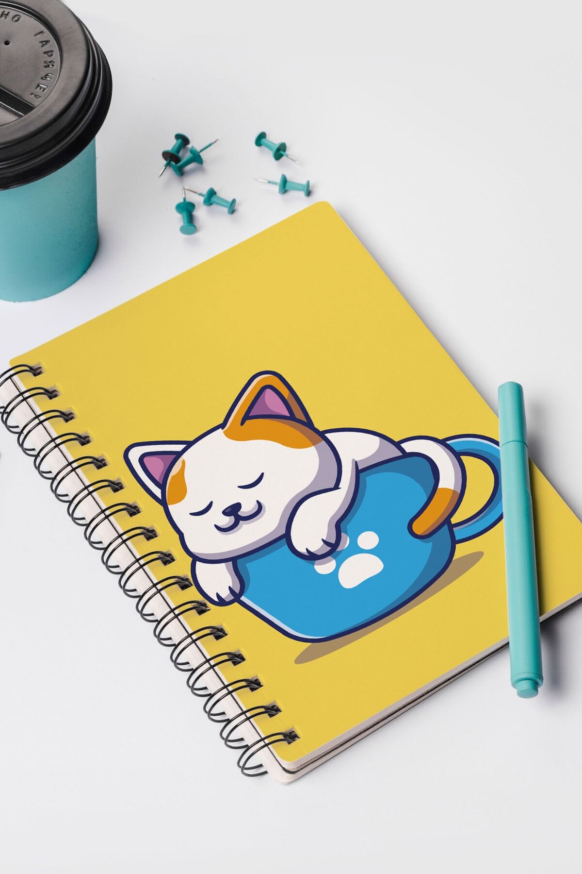 Apeirona | Limitless Art Sınava Hazırlayan Defter | Özel Tasarım | Başarı Takipçisi Ve Sınav Koçu | Muzur Kediler Serisi