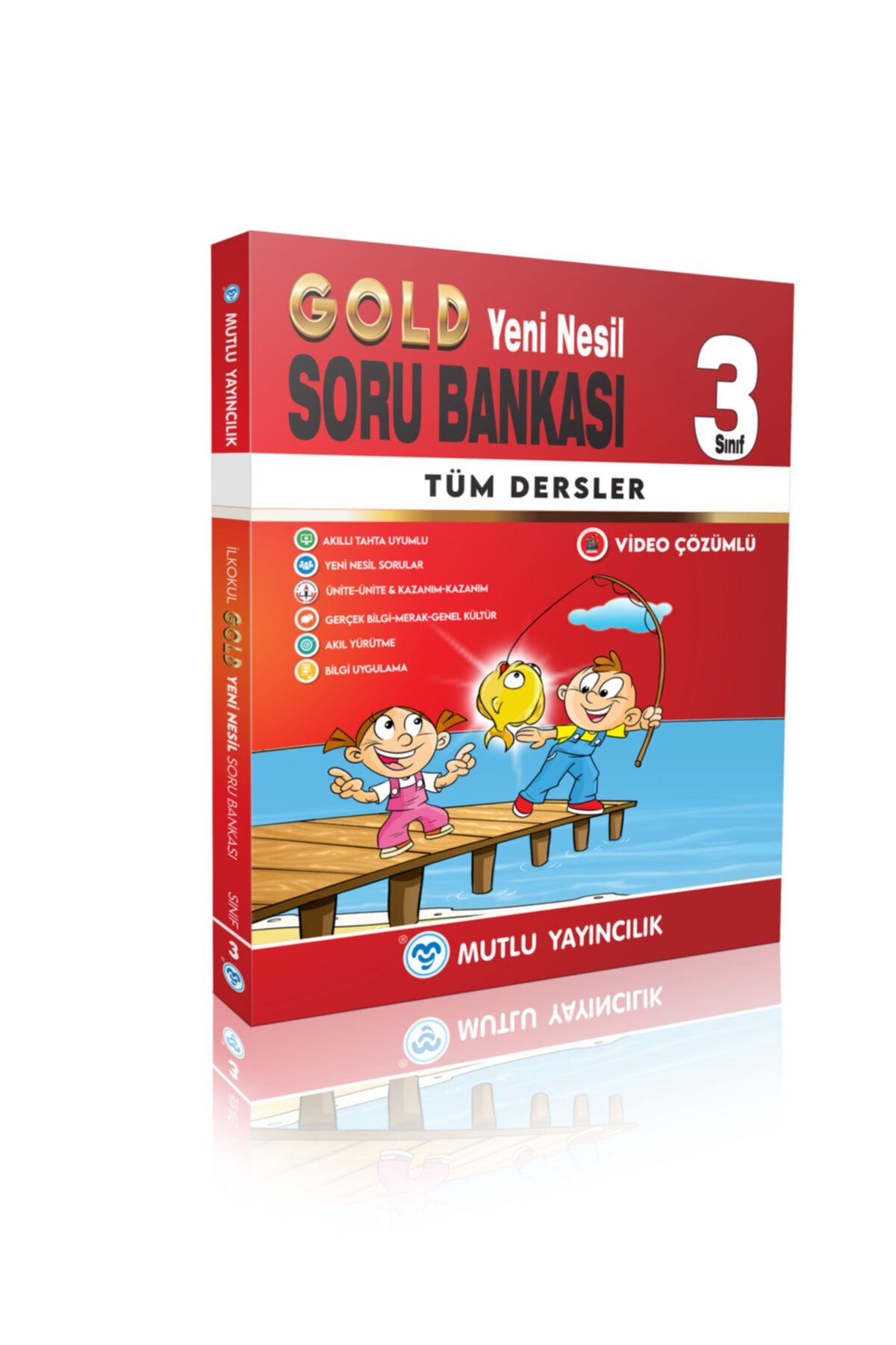 Mutlu Yayıncılık 3.sınıf Gold Yeni Nesil Soru Bankası