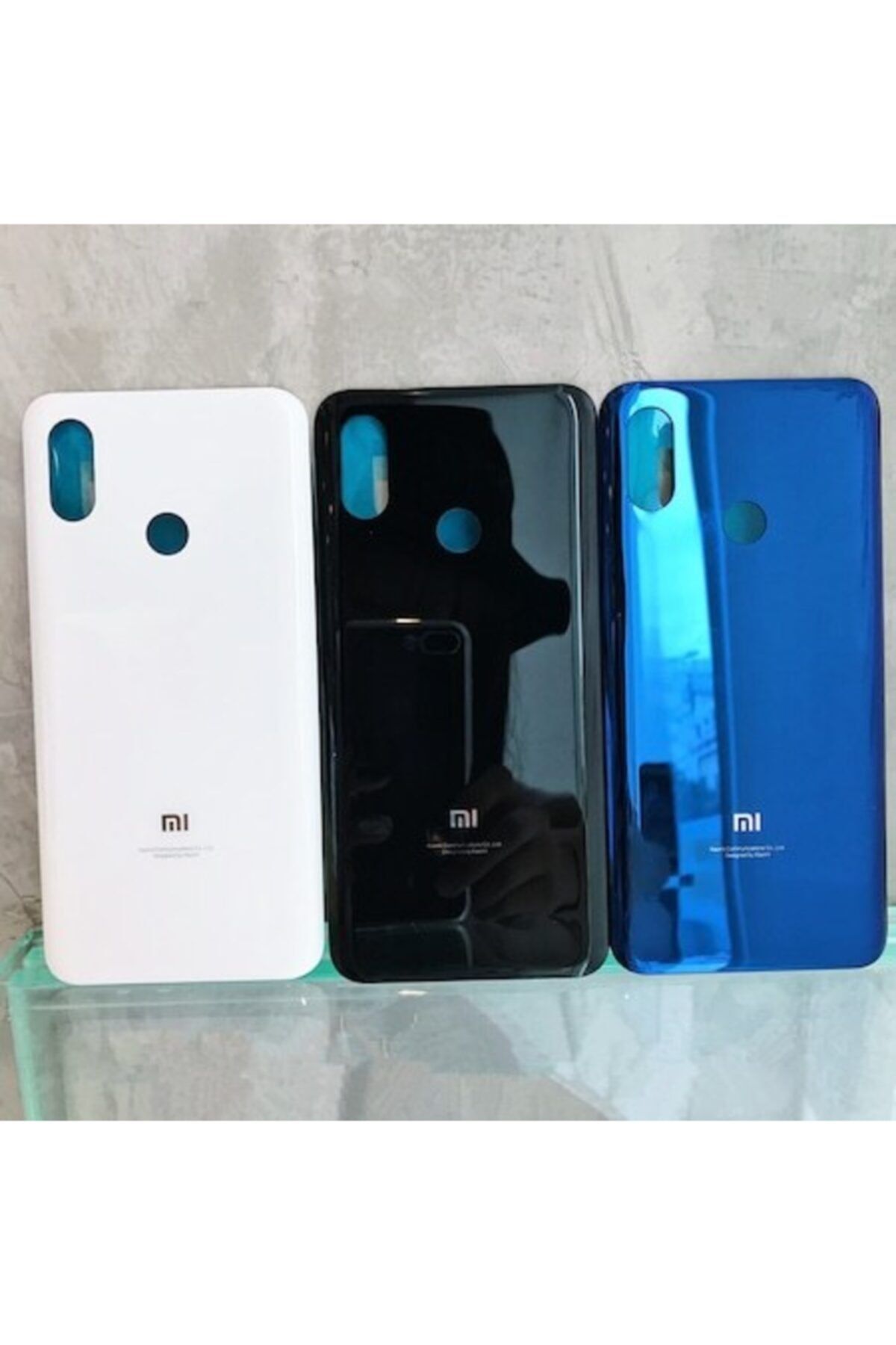 Qudex Xiaomi Mi 8 Arka Kapak Batarya Kapağı Siyah