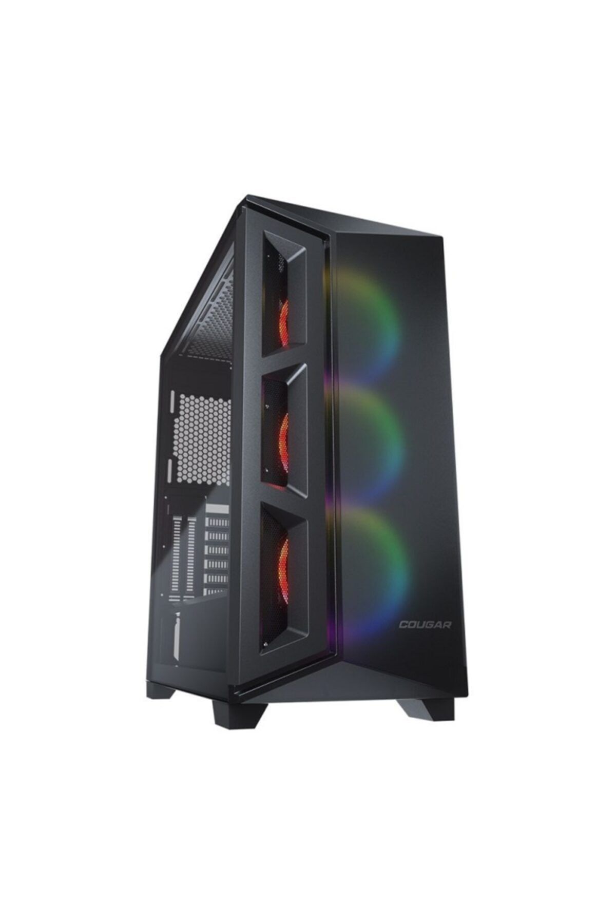 Cougar Powersız Darkblader X5 3x Rgb Fanlı Mid-tower Gaming Pc Kasası Cgr-5um3tb-x5-rgb